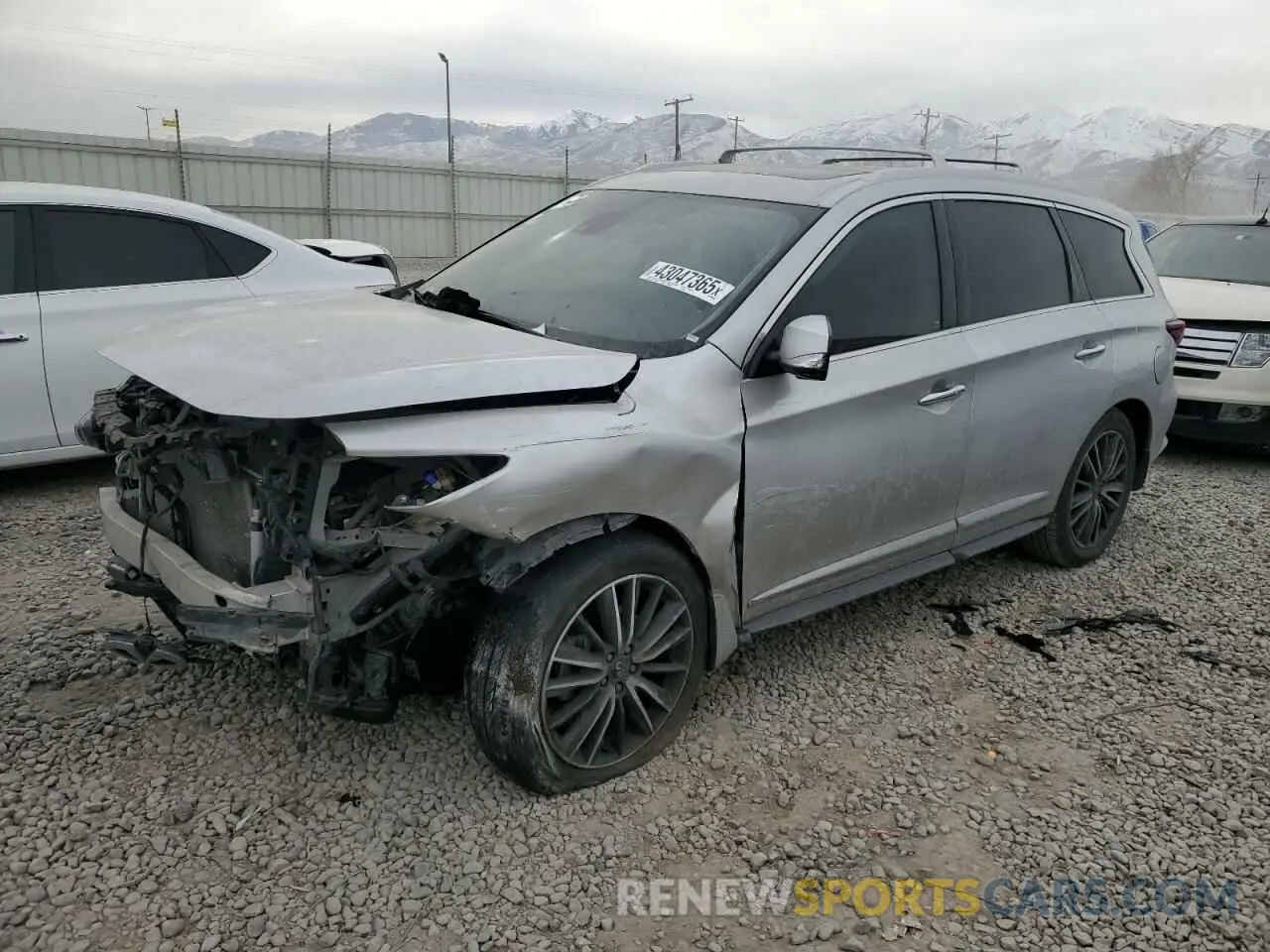 1 Photograph of a damaged car 5N1DL0MN4LC511014 INFINITI QX60 2020