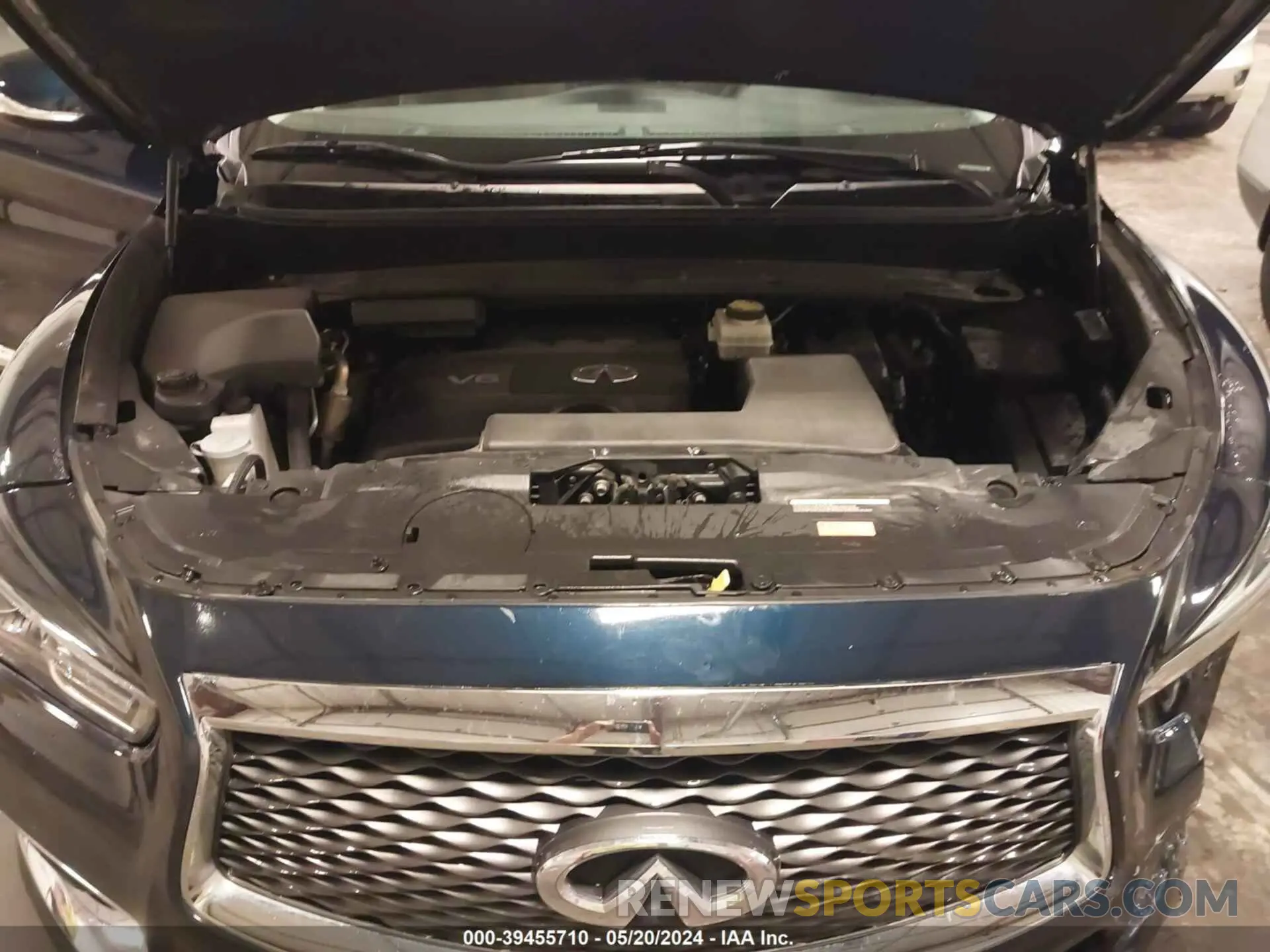 10 Photograph of a damaged car 5N1DL0MN4LC516679 INFINITI QX60 2020
