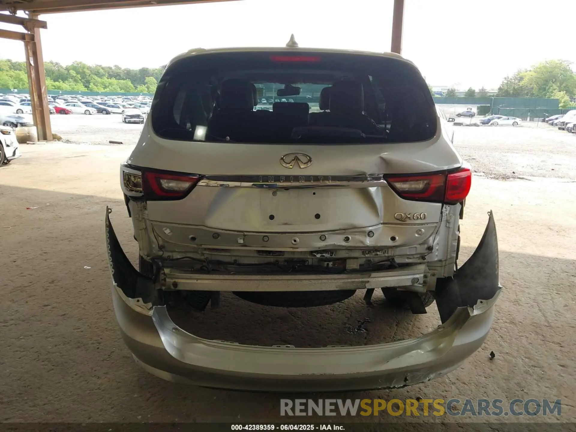 16 Photograph of a damaged car 5N1DL0MN4LC531229 INFINITI QX60 2020