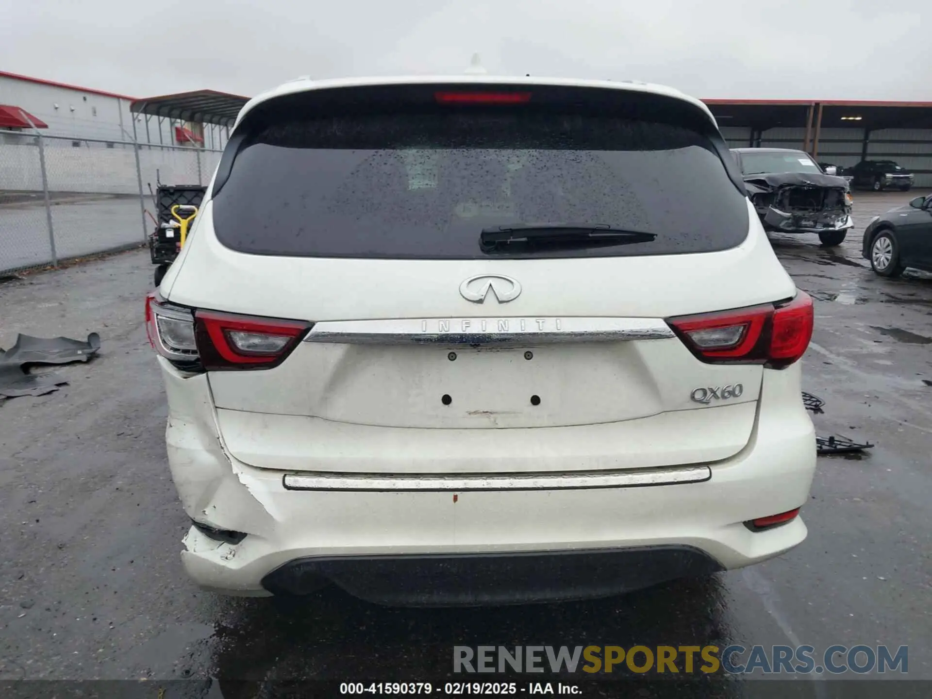 16 Photograph of a damaged car 5N1DL0MN4LC541775 INFINITI QX60 2020