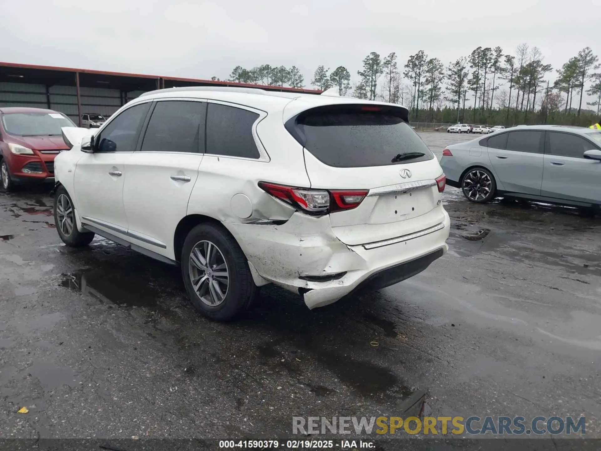 3 Photograph of a damaged car 5N1DL0MN4LC541775 INFINITI QX60 2020