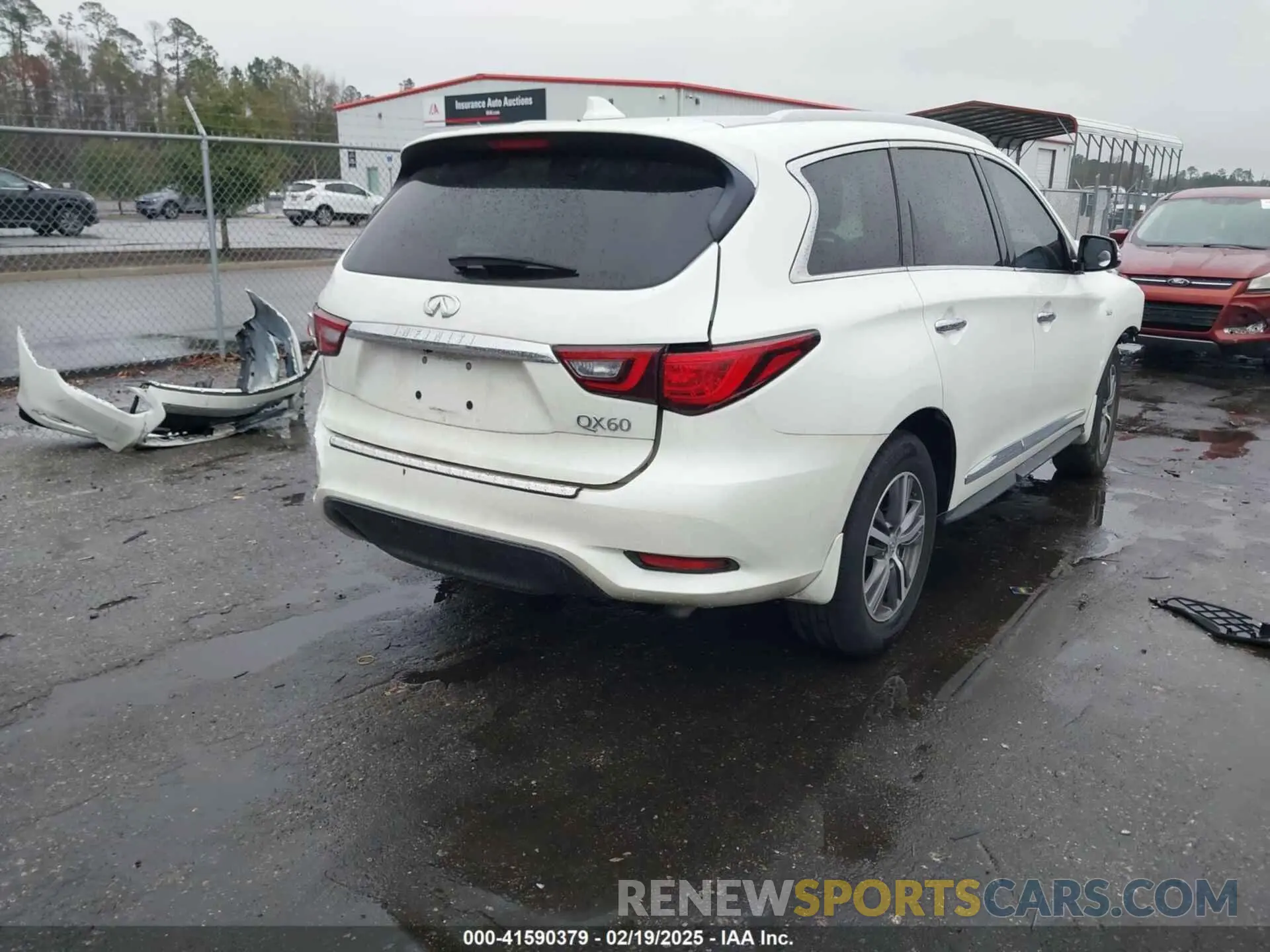 4 Photograph of a damaged car 5N1DL0MN4LC541775 INFINITI QX60 2020