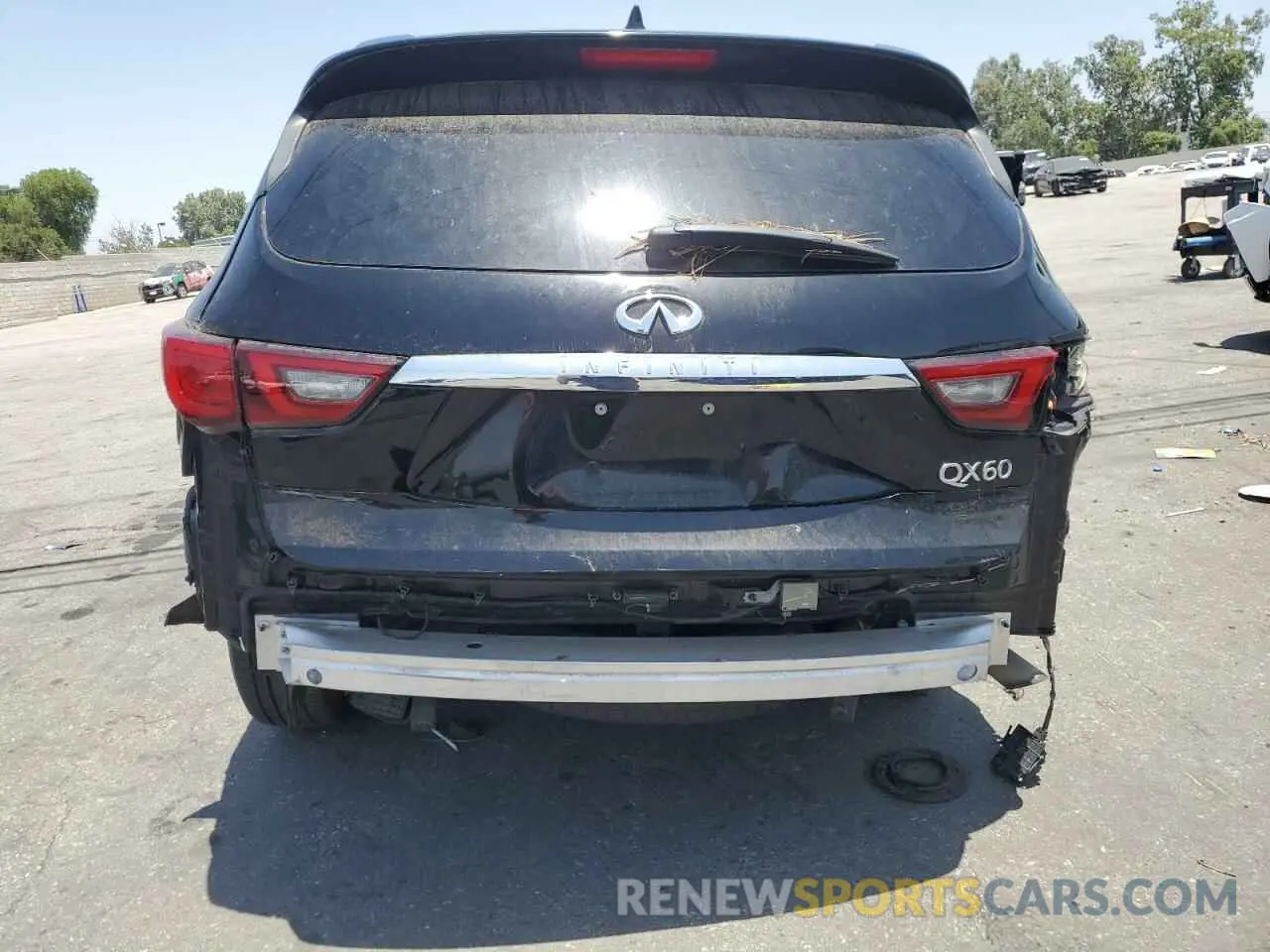 6 Photograph of a damaged car 5N1DL0MN5LC506307 INFINITI QX60 2020
