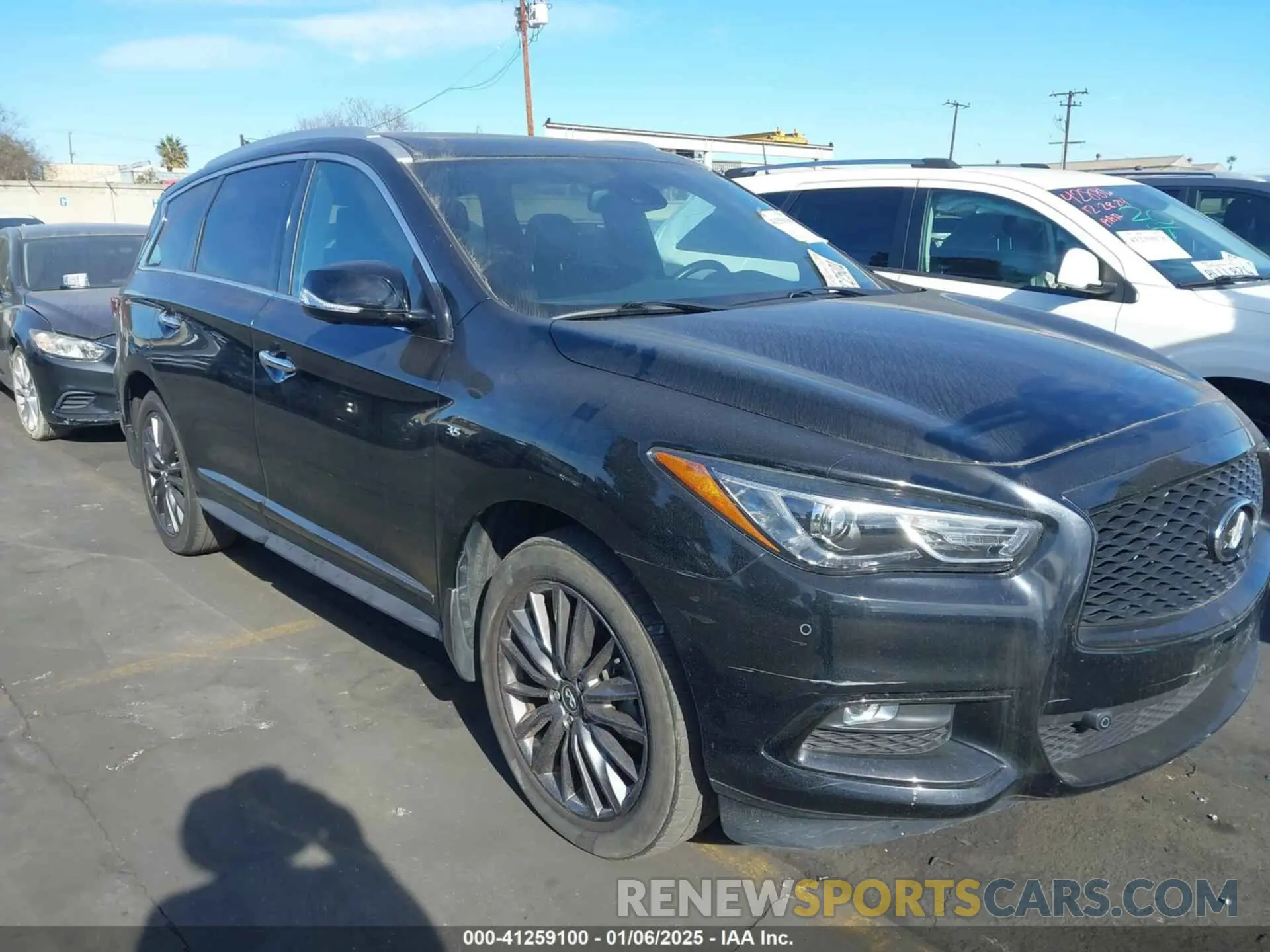 1 Photograph of a damaged car 5N1DL0MN5LC525763 INFINITI QX60 2020