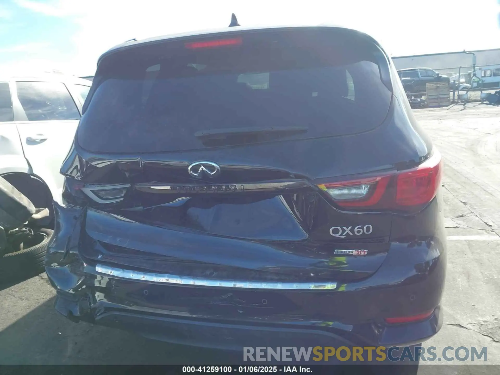 16 Photograph of a damaged car 5N1DL0MN5LC525763 INFINITI QX60 2020