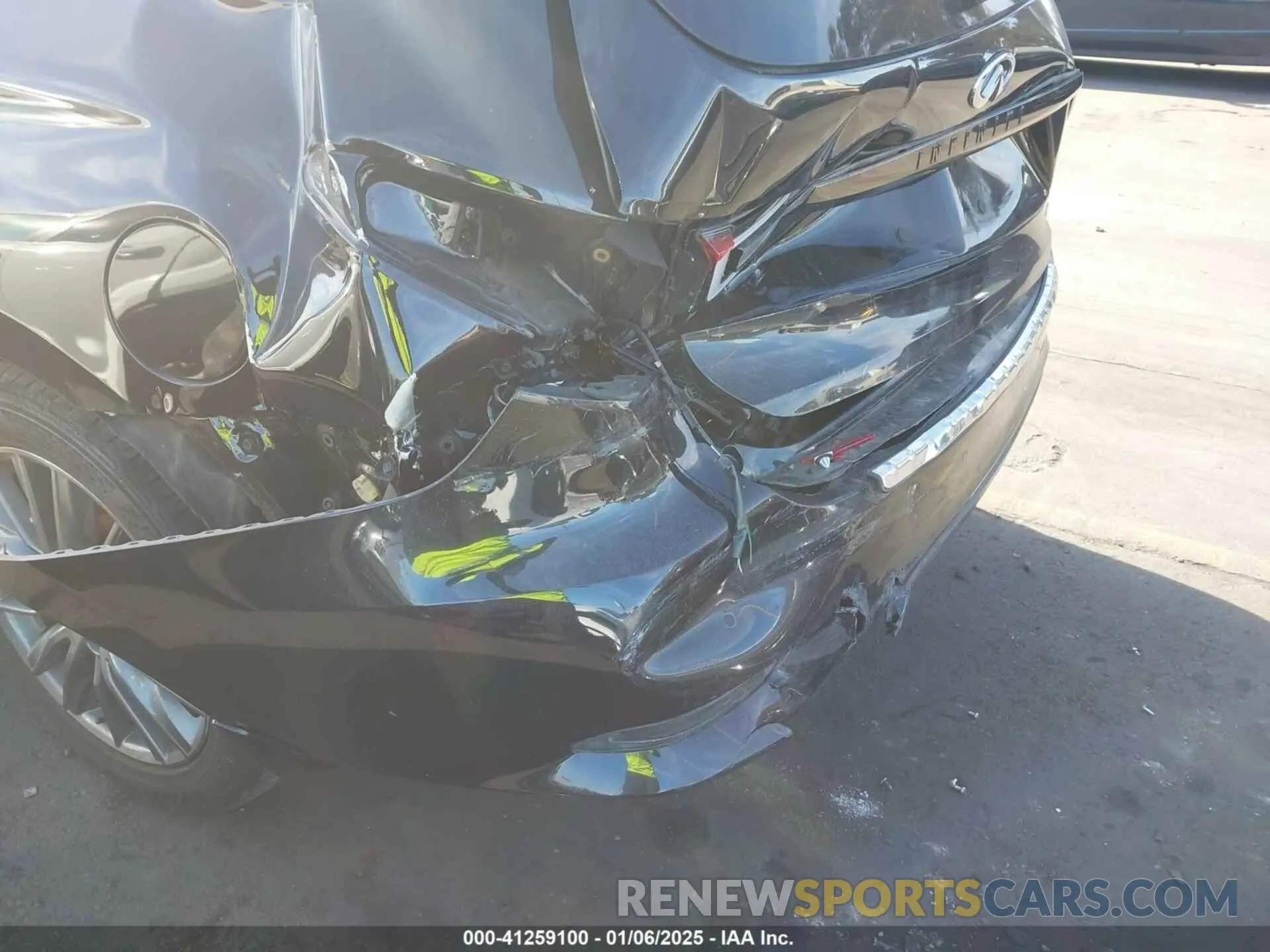 6 Photograph of a damaged car 5N1DL0MN5LC525763 INFINITI QX60 2020