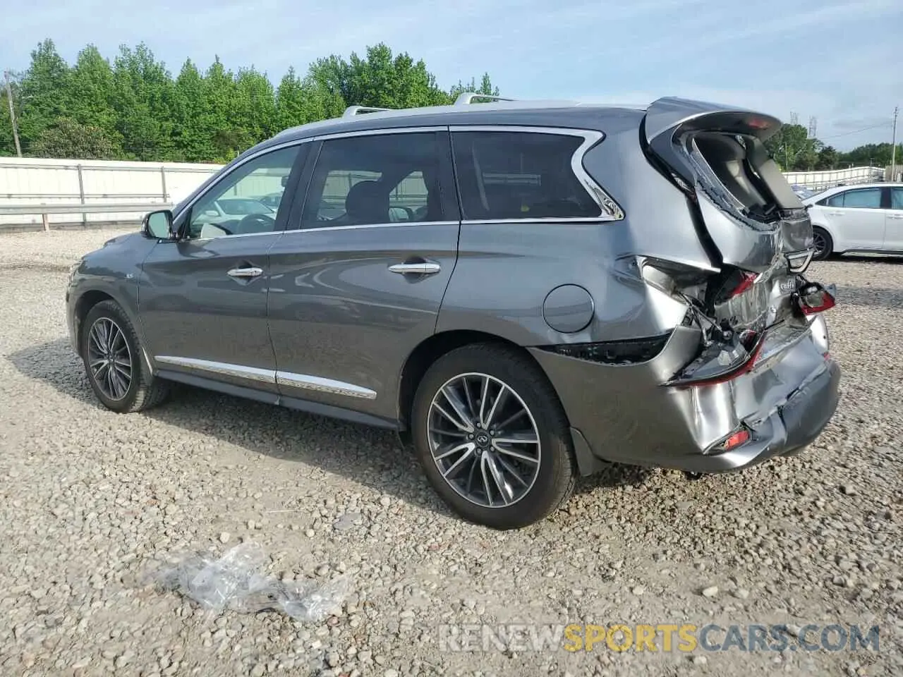 2 Photograph of a damaged car 5N1DL0MN5LC546029 INFINITI QX60 2020