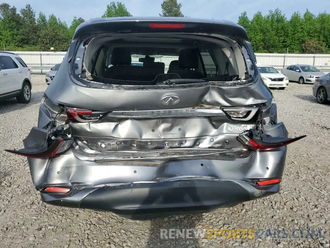 6 Photograph of a damaged car 5N1DL0MN5LC546029 INFINITI QX60 2020