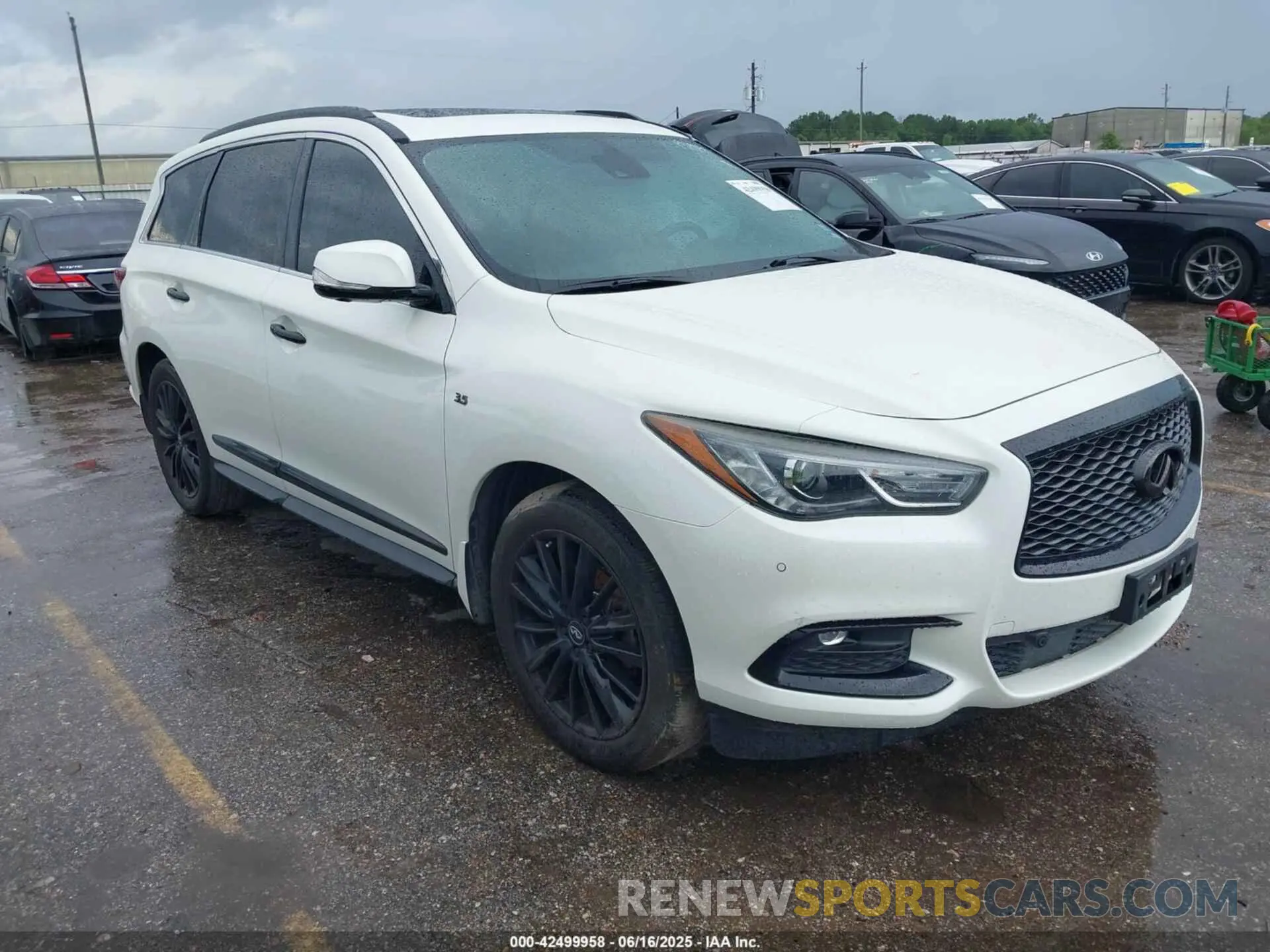 1 Photograph of a damaged car 5N1DL0MN6LC523391 INFINITI QX60 2020