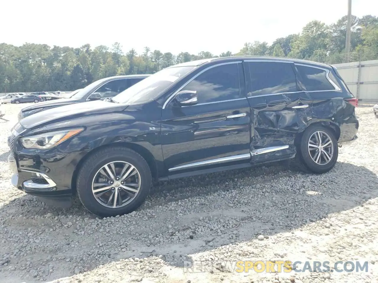 1 Photograph of a damaged car 5N1DL0MN6LC532964 INFINITI QX60 2020