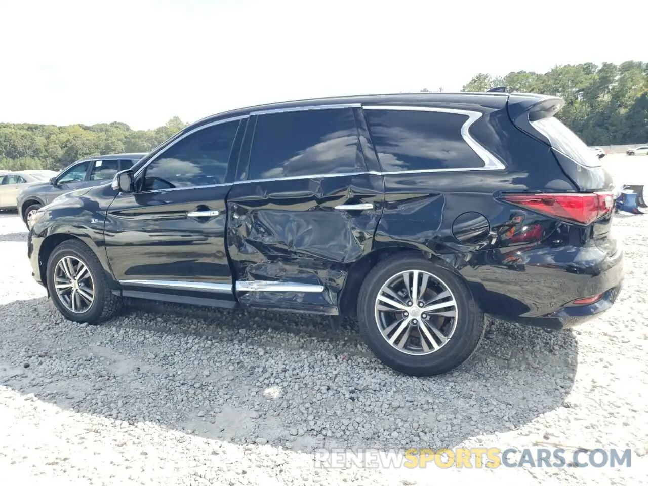 2 Photograph of a damaged car 5N1DL0MN6LC532964 INFINITI QX60 2020
