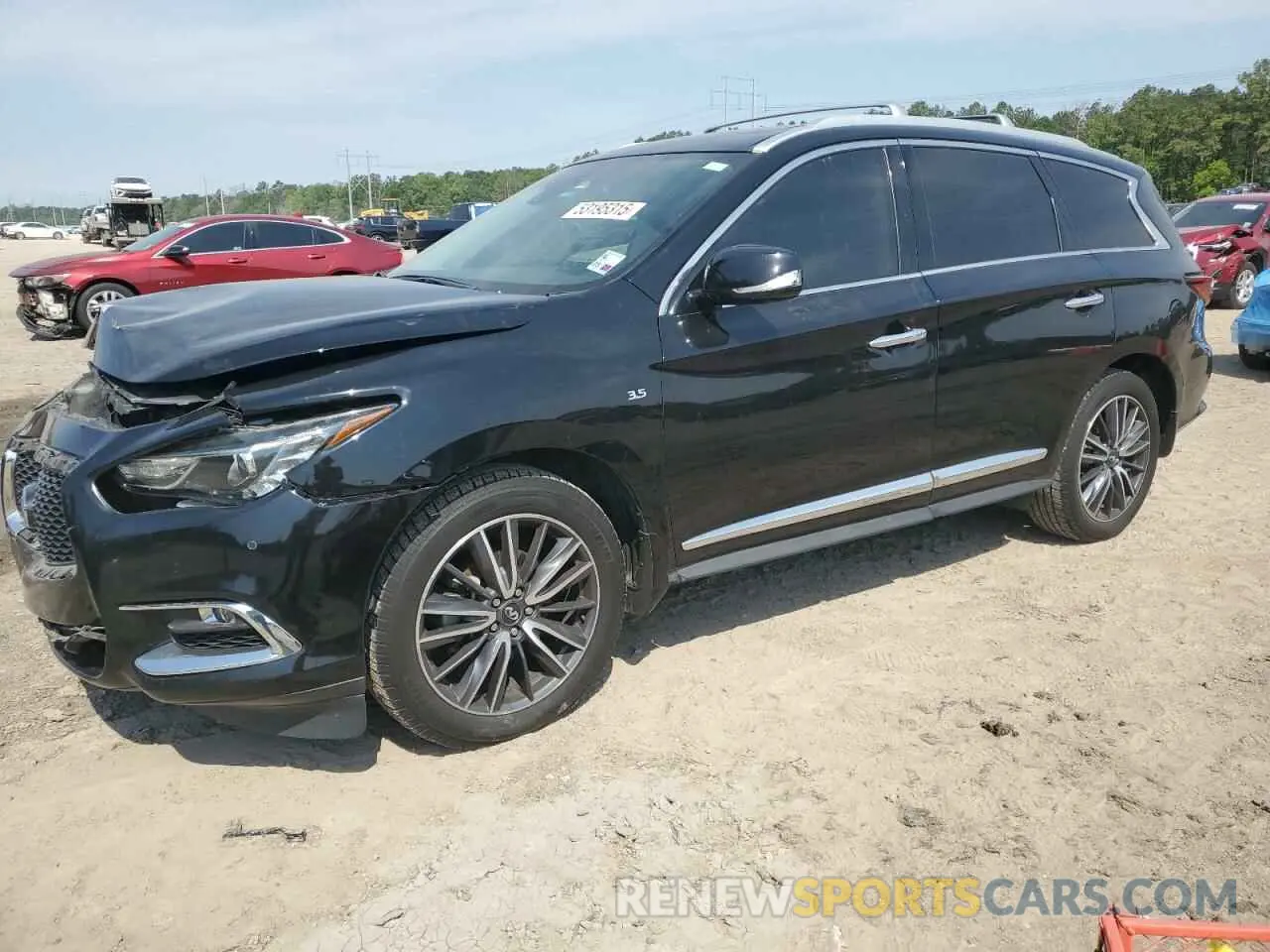 1 Photograph of a damaged car 5N1DL0MN7LC500234 INFINITI QX60 2020