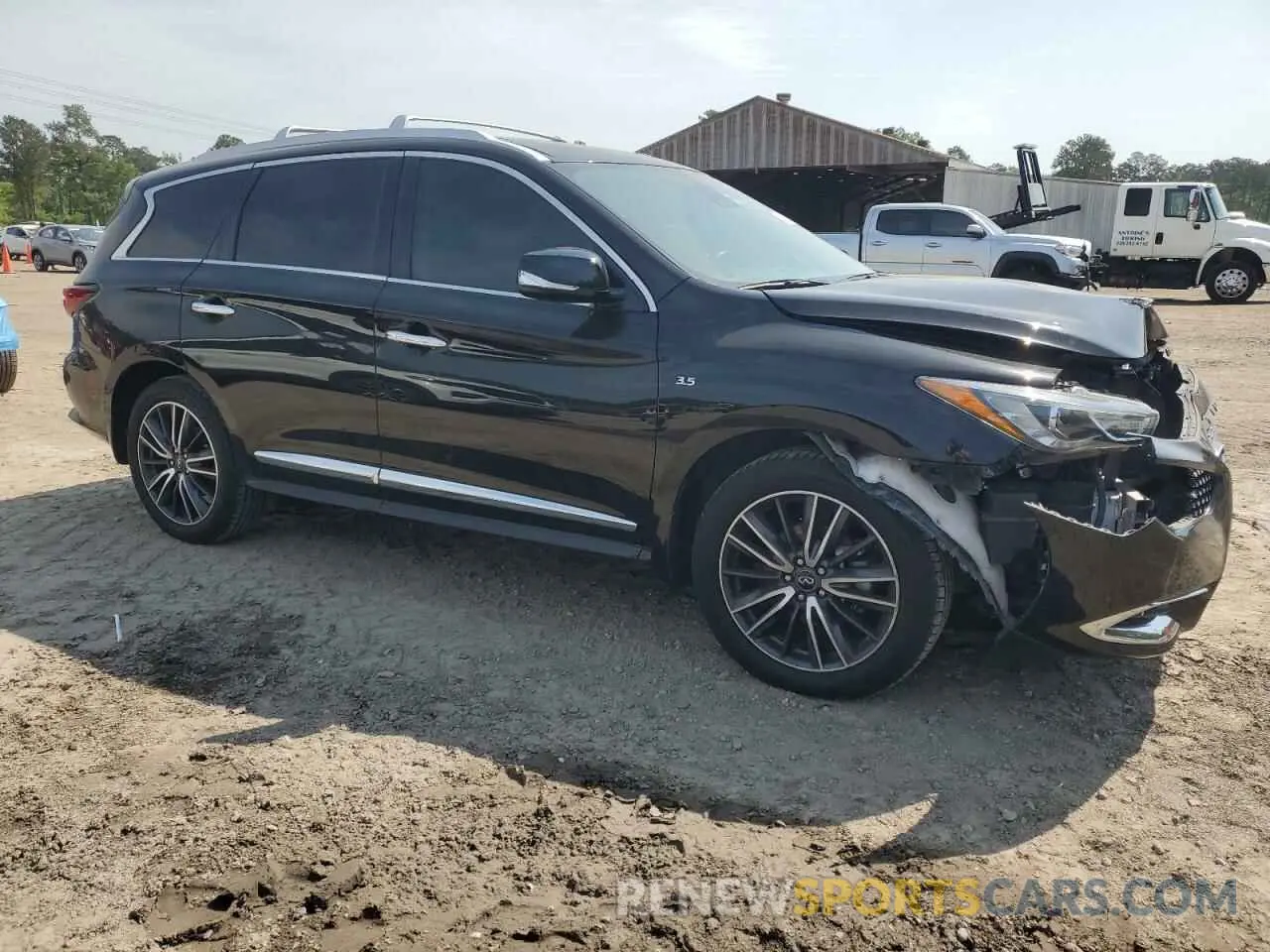 4 Photograph of a damaged car 5N1DL0MN7LC500234 INFINITI QX60 2020