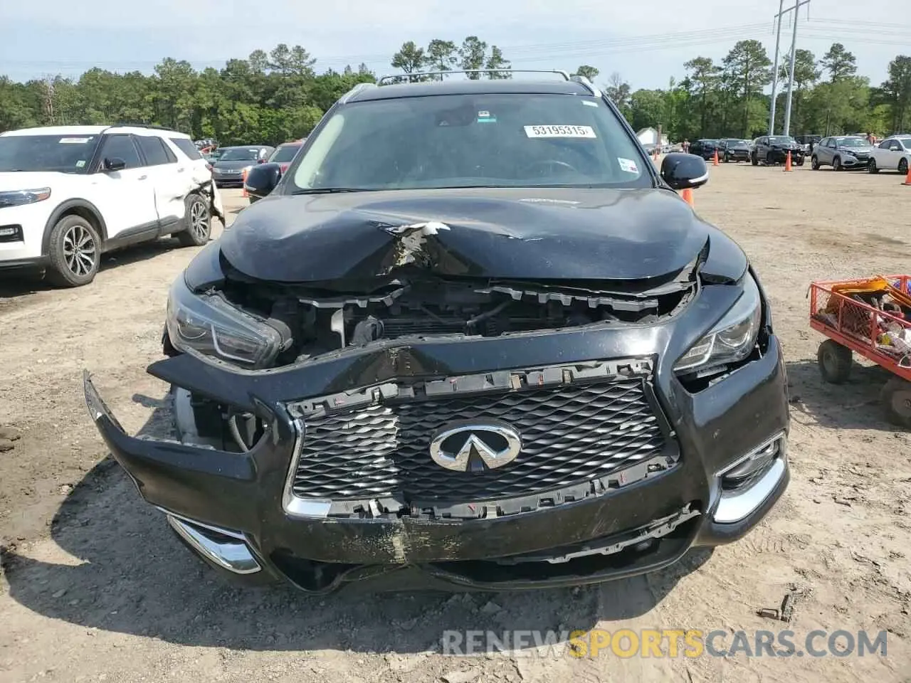 5 Photograph of a damaged car 5N1DL0MN7LC500234 INFINITI QX60 2020