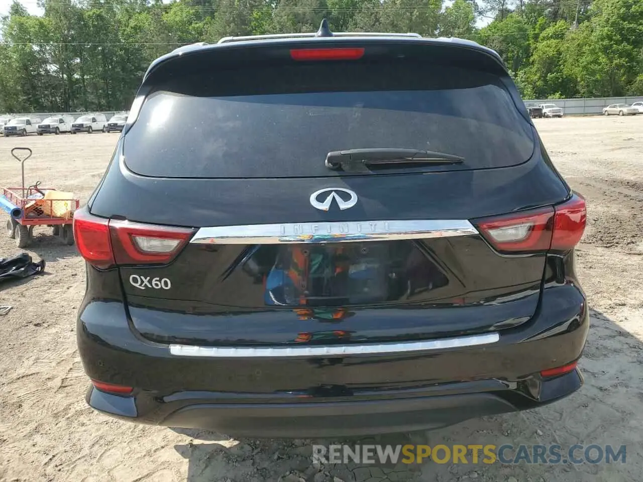 6 Photograph of a damaged car 5N1DL0MN7LC500234 INFINITI QX60 2020