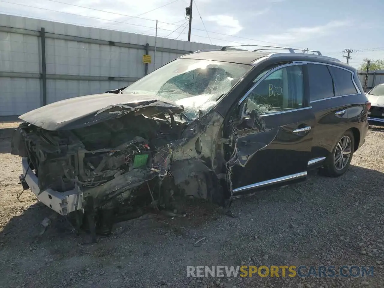 1 Photograph of a damaged car 5N1DL0MN7LC515218 INFINITI QX60 2020
