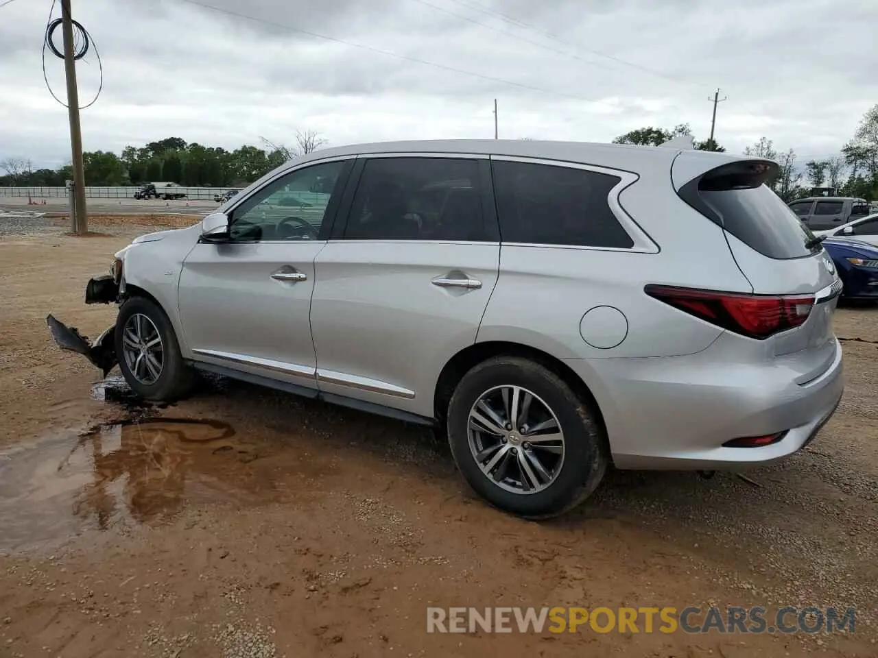 2 Photograph of a damaged car 5N1DL0MN7LC521312 INFINITI QX60 2020