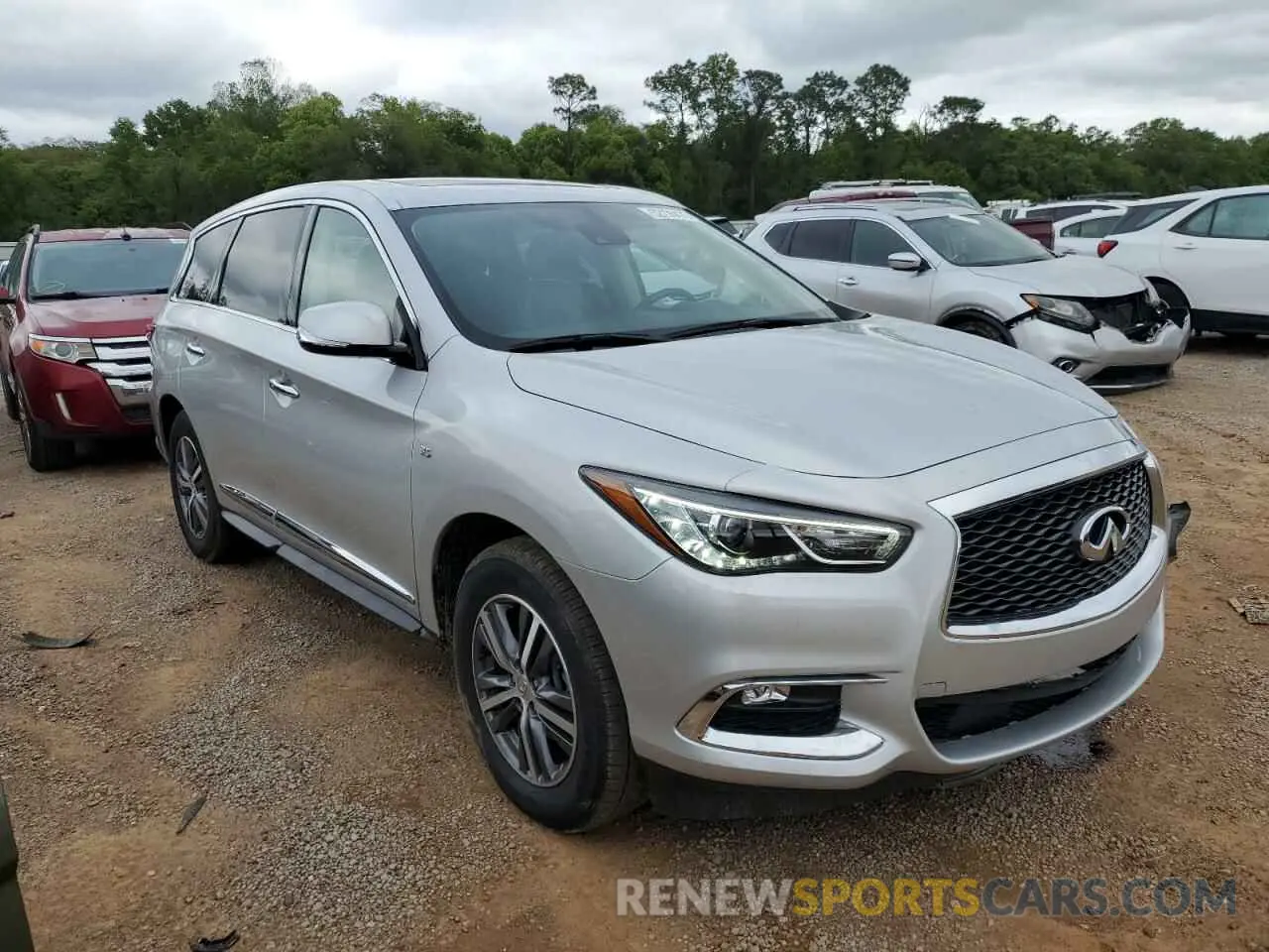 4 Photograph of a damaged car 5N1DL0MN7LC521312 INFINITI QX60 2020
