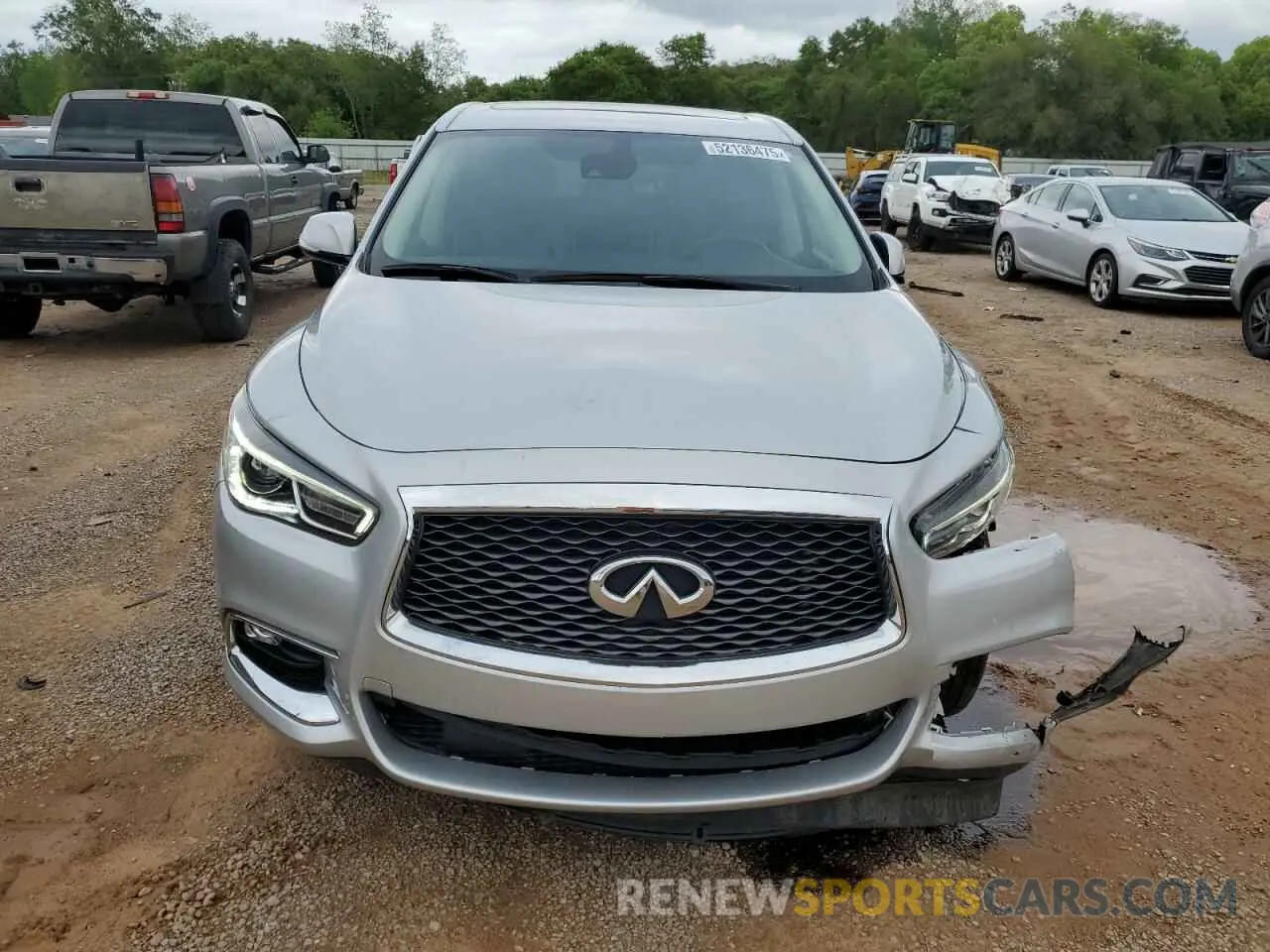 5 Photograph of a damaged car 5N1DL0MN7LC521312 INFINITI QX60 2020