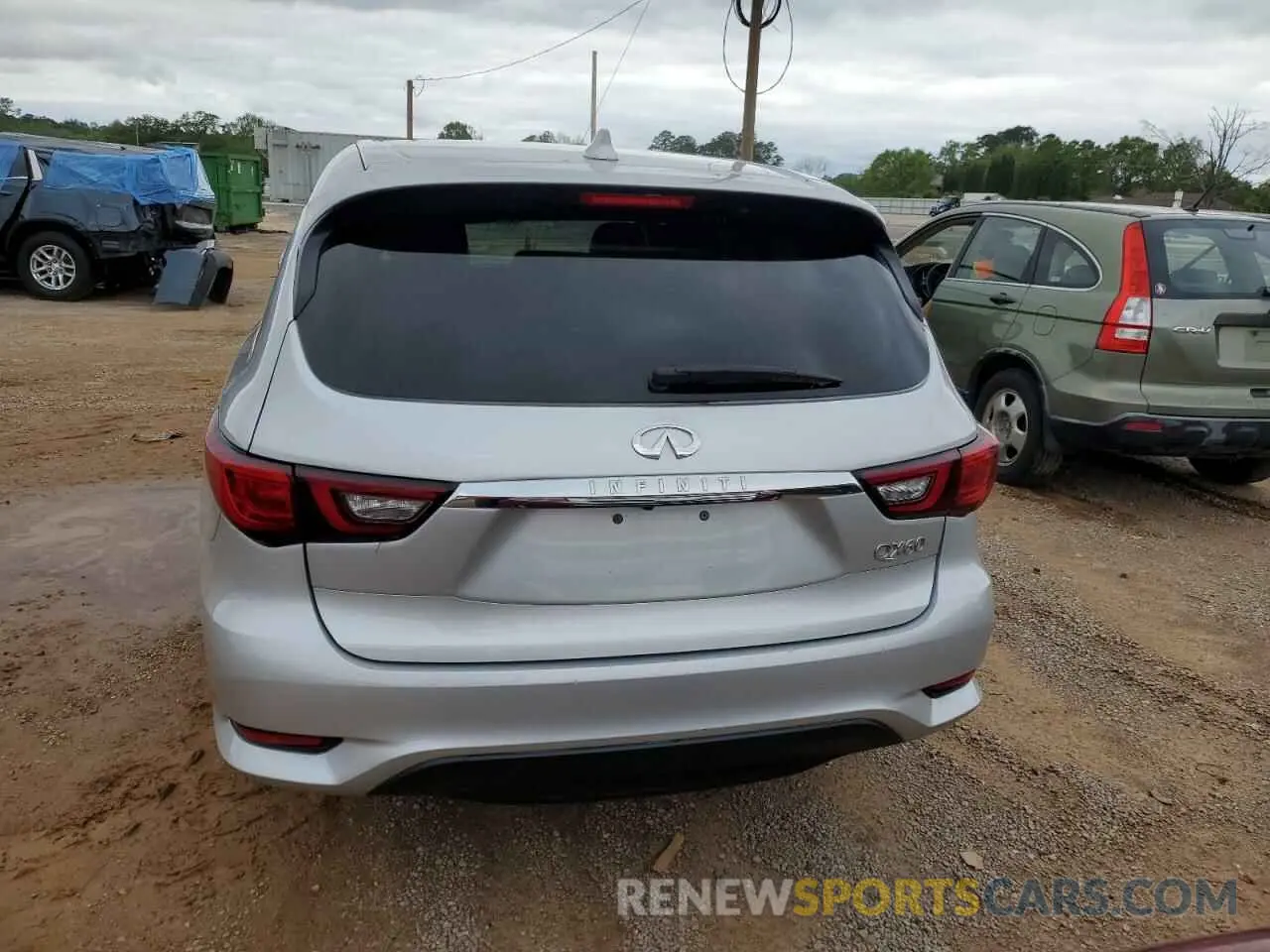 6 Photograph of a damaged car 5N1DL0MN7LC521312 INFINITI QX60 2020