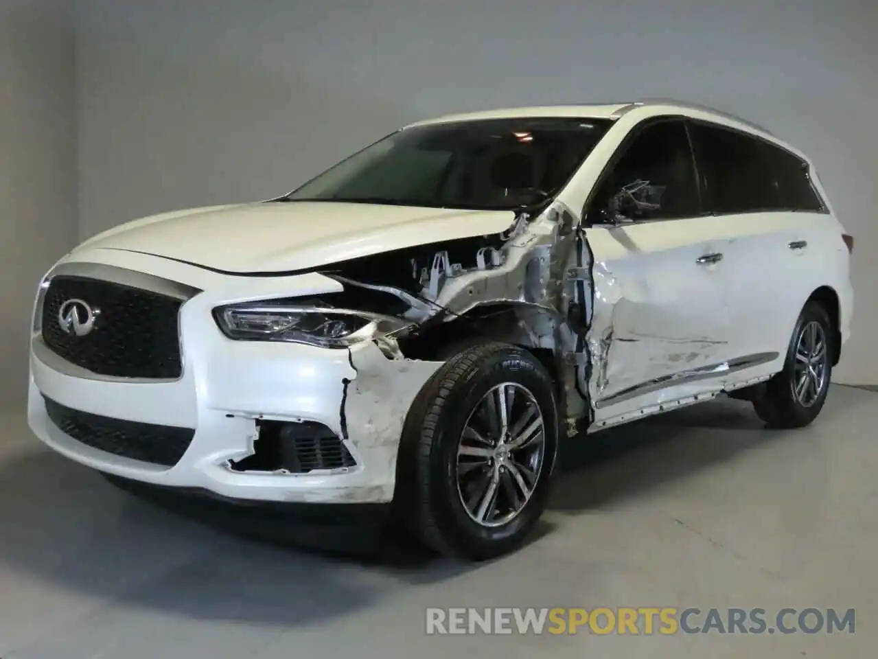 2 Photograph of a damaged car 5N1DL0MN8LC518757 INFINITI QX60 2020