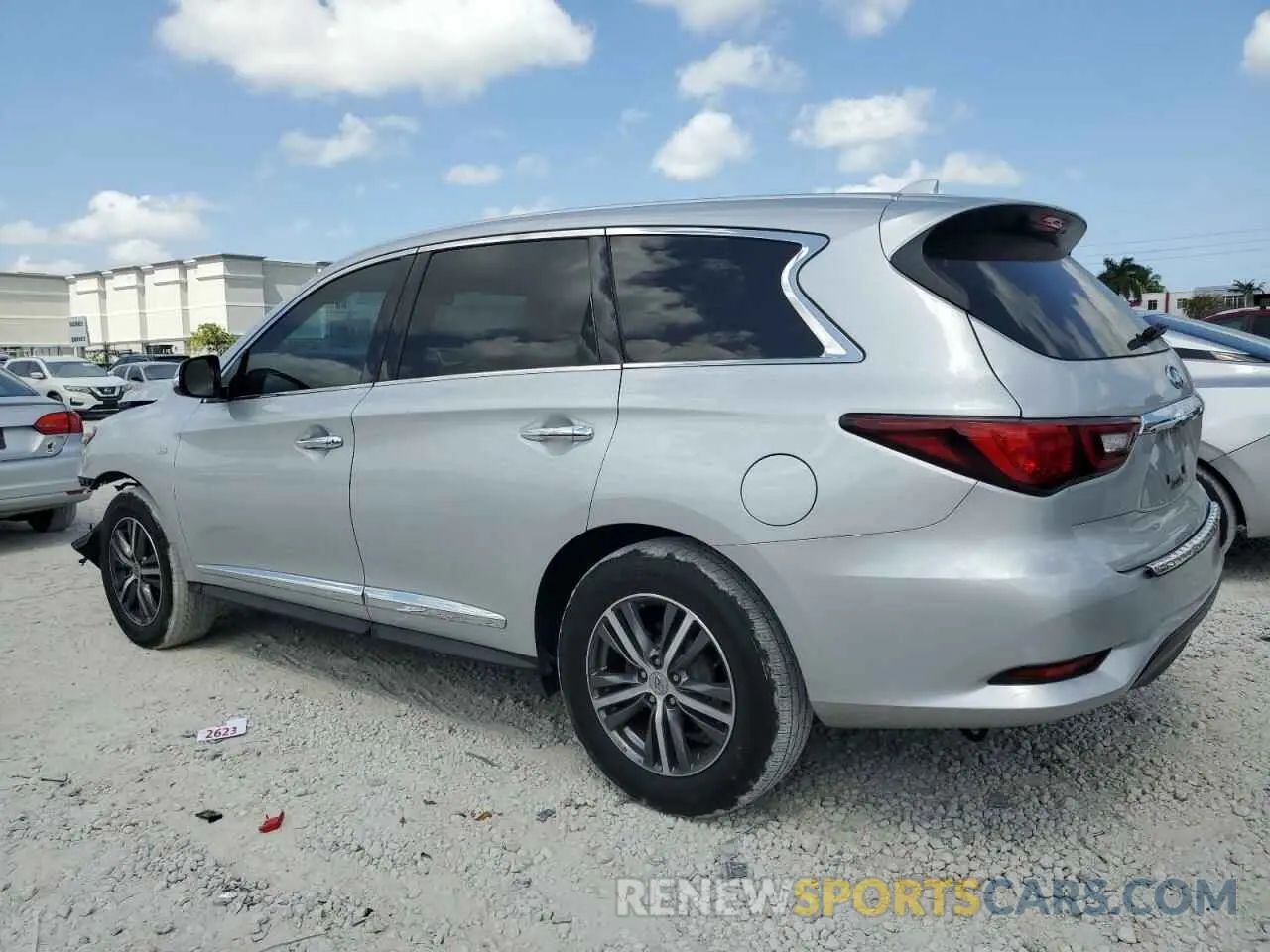 2 Photograph of a damaged car 5N1DL0MN9LC527838 INFINITI QX60 2020