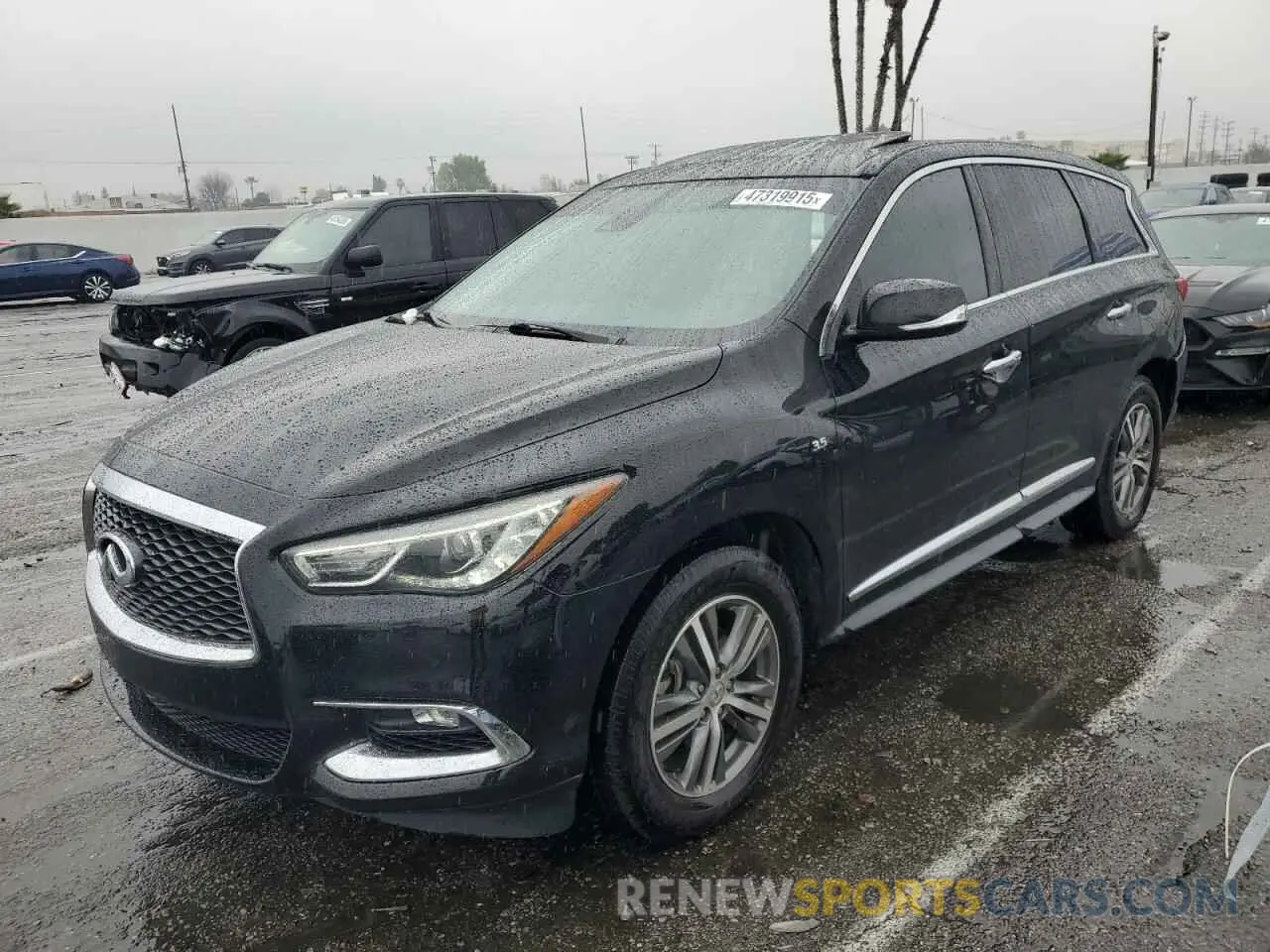 1 Photograph of a damaged car 5N1DL0MNXLC516962 INFINITI QX60 2020