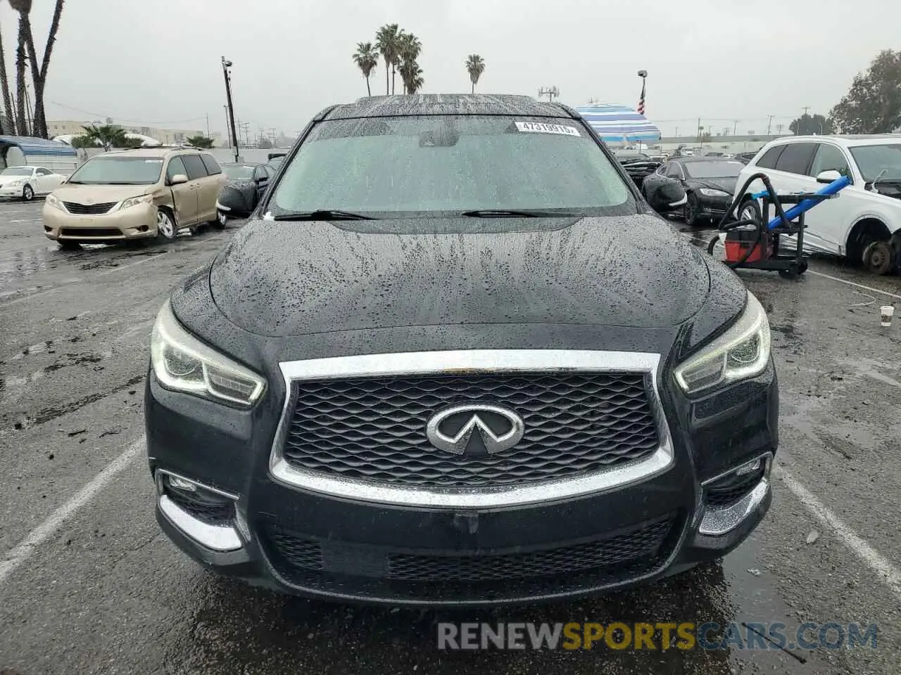 5 Photograph of a damaged car 5N1DL0MNXLC516962 INFINITI QX60 2020