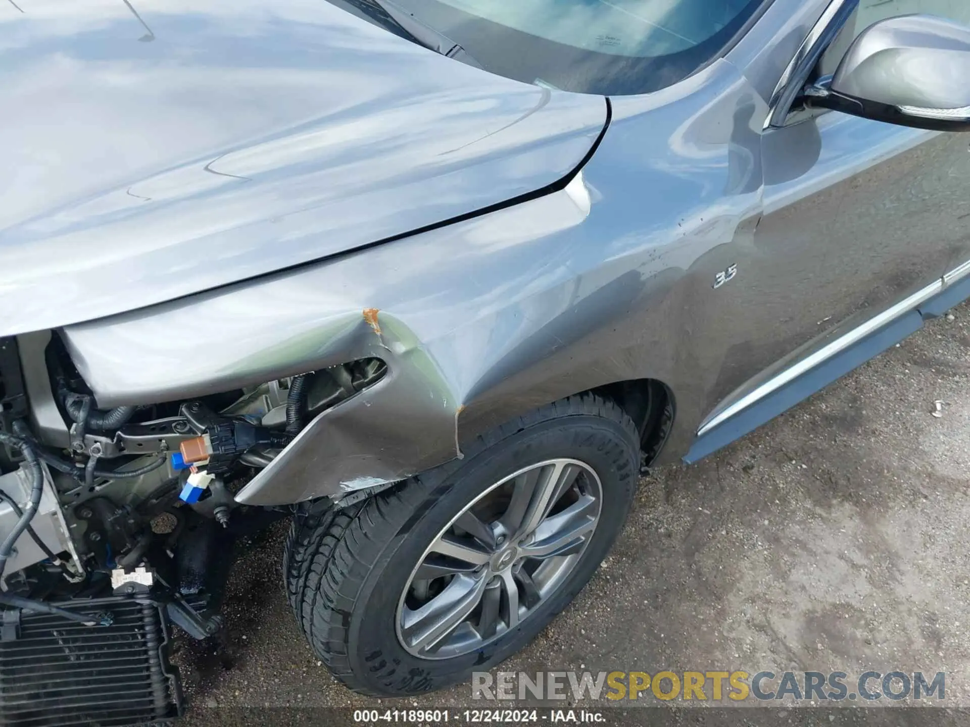 20 Photograph of a damaged car 5N1DL0MNXLC523376 INFINITI QX60 2020