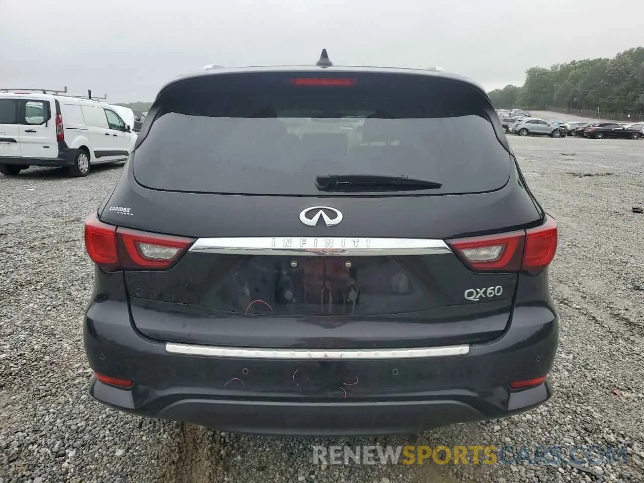 6 Photograph of a damaged car 5N1DL0MNXLC546575 INFINITI QX60 2020