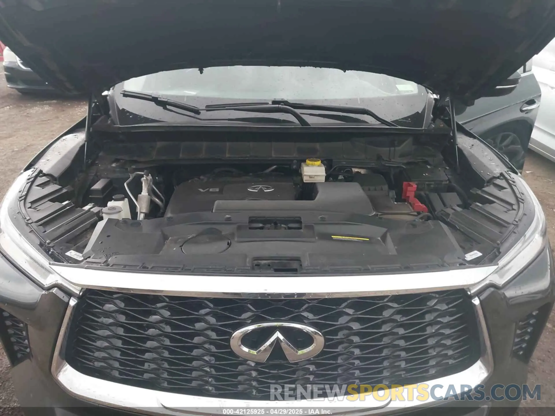 10 Photograph of a damaged car 5N1DL1ES1NC330448 INFINITI QX60 2022