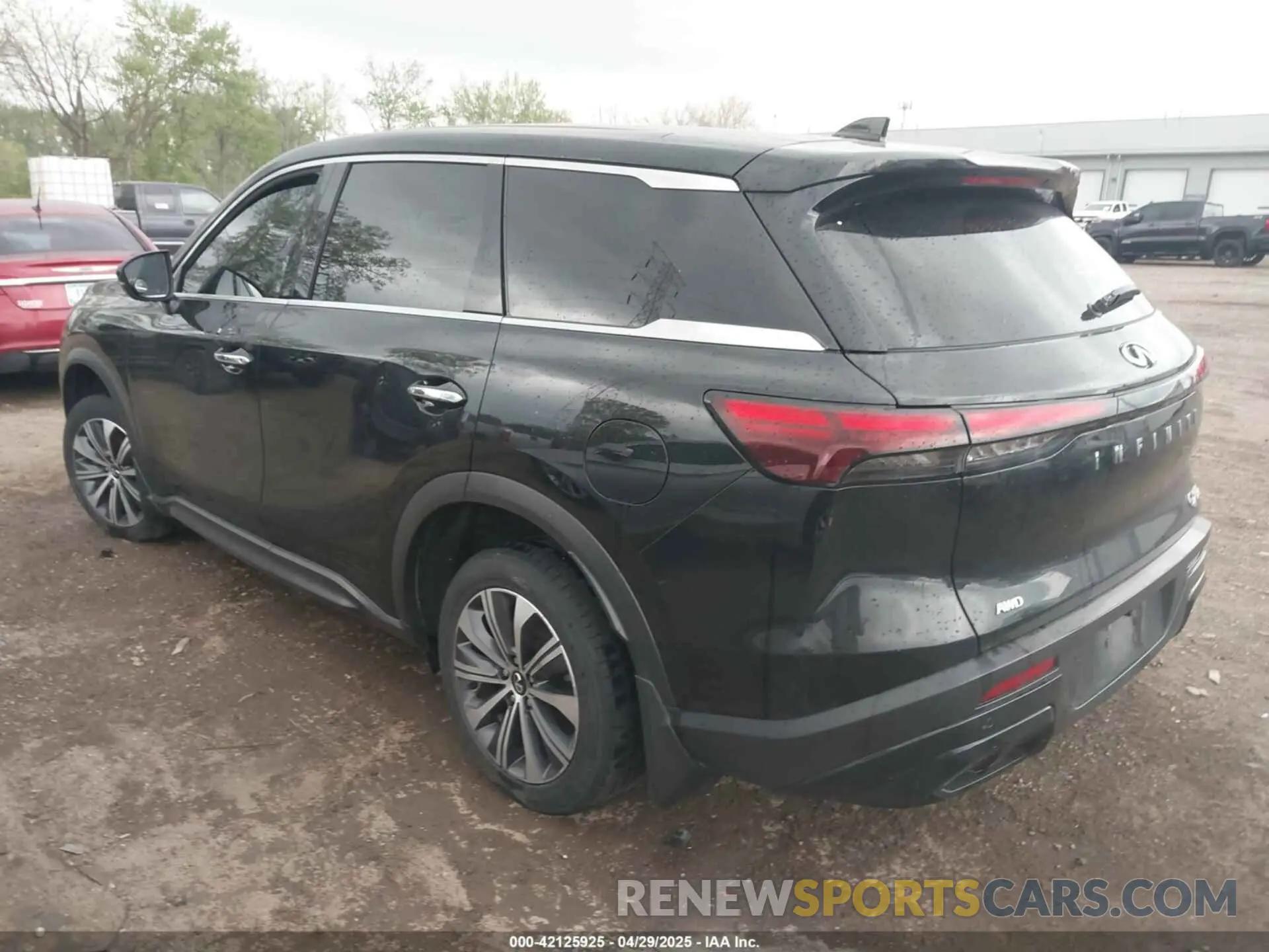 3 Photograph of a damaged car 5N1DL1ES1NC330448 INFINITI QX60 2022