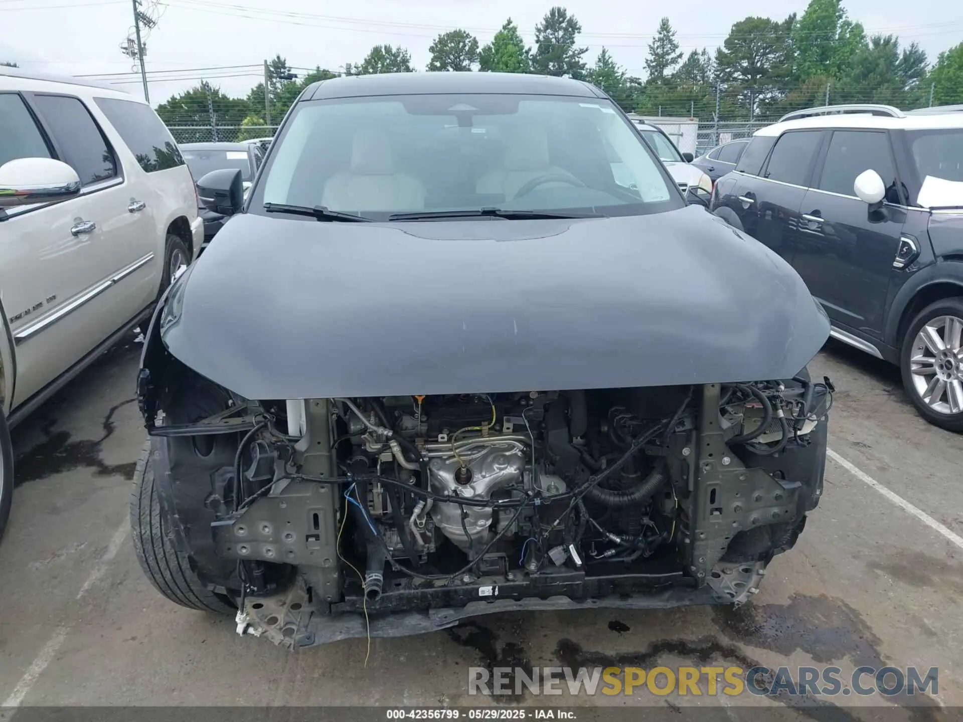 13 Photograph of a damaged car 5N1DL1ES9NC336319 INFINITI QX60 2022