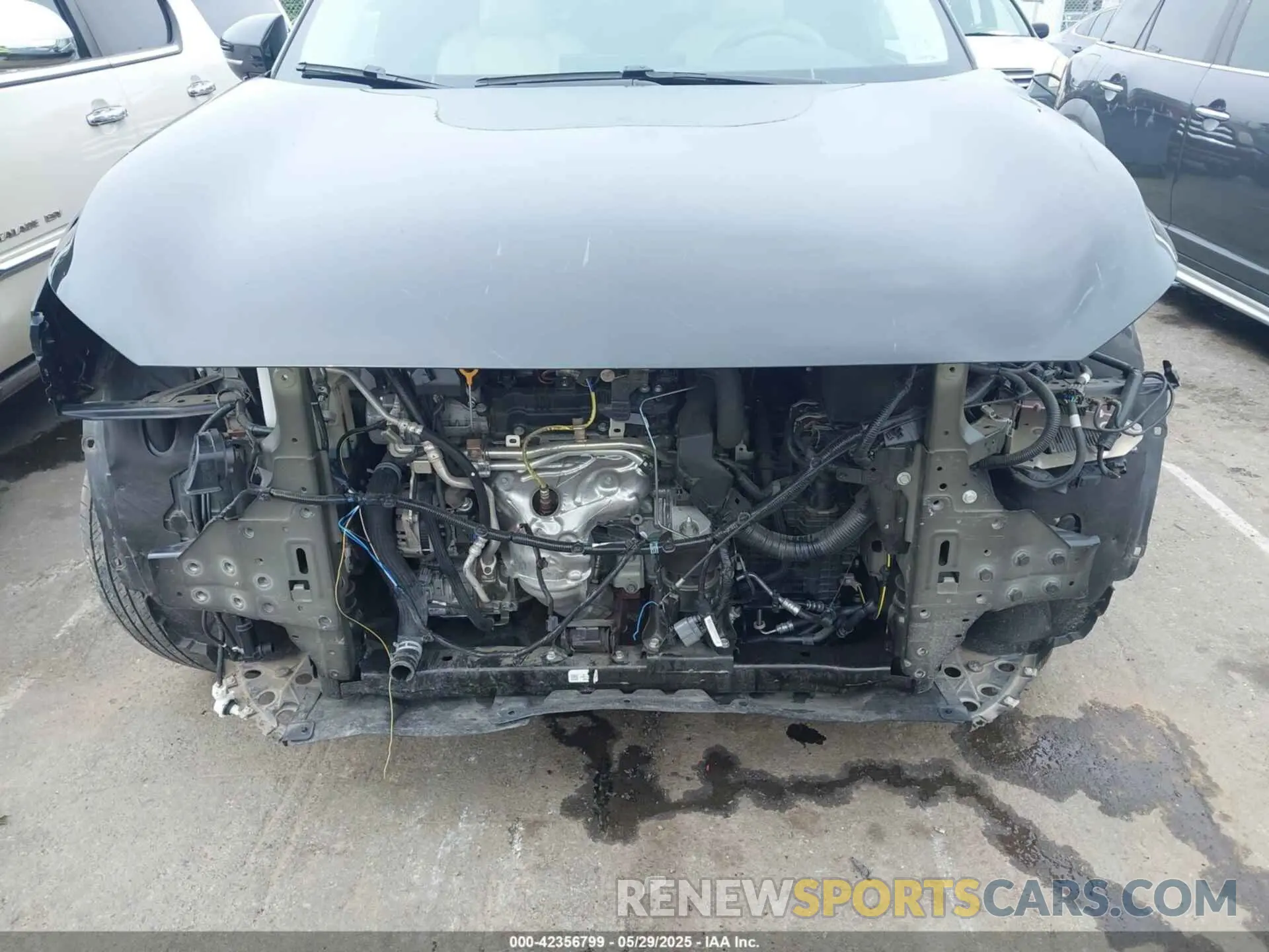 6 Photograph of a damaged car 5N1DL1ES9NC336319 INFINITI QX60 2022