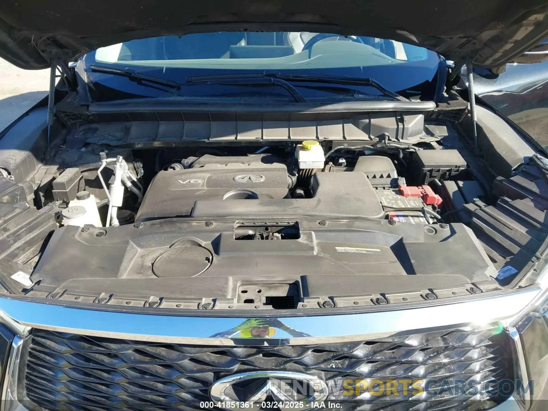 10 Photograph of a damaged car 5N1DL1FR2NC334875 INFINITI QX60 2022