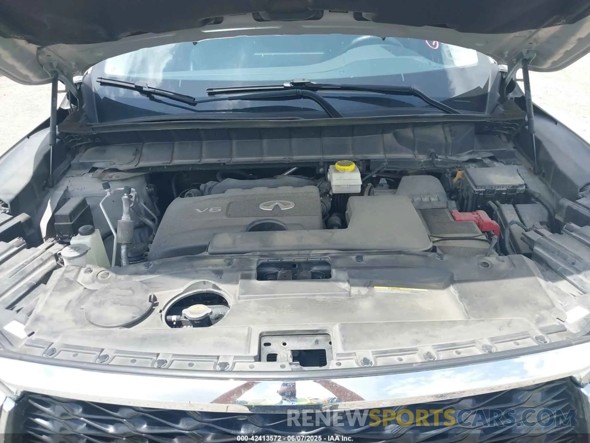 10 Photograph of a damaged car 5N1DL1FR9NC333156 INFINITI QX60 2022
