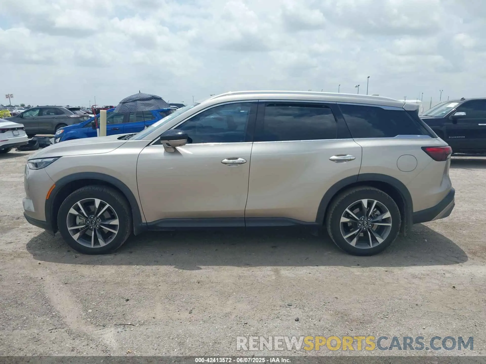14 Photograph of a damaged car 5N1DL1FR9NC333156 INFINITI QX60 2022