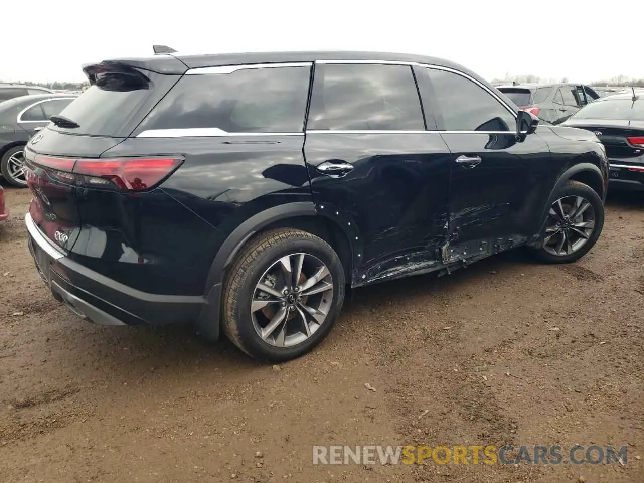 3 Photograph of a damaged car 5N1DL1FS7NC338844 INFINITI QX60 2022
