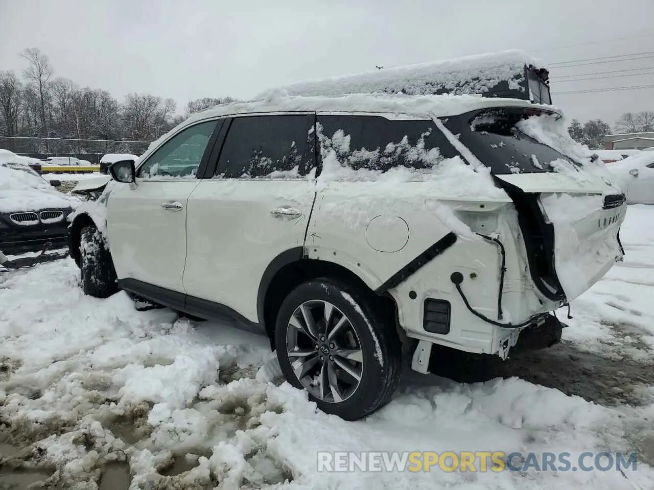 2 Photograph of a damaged car 5N1DL1FS9NC339008 INFINITI QX60 2022
