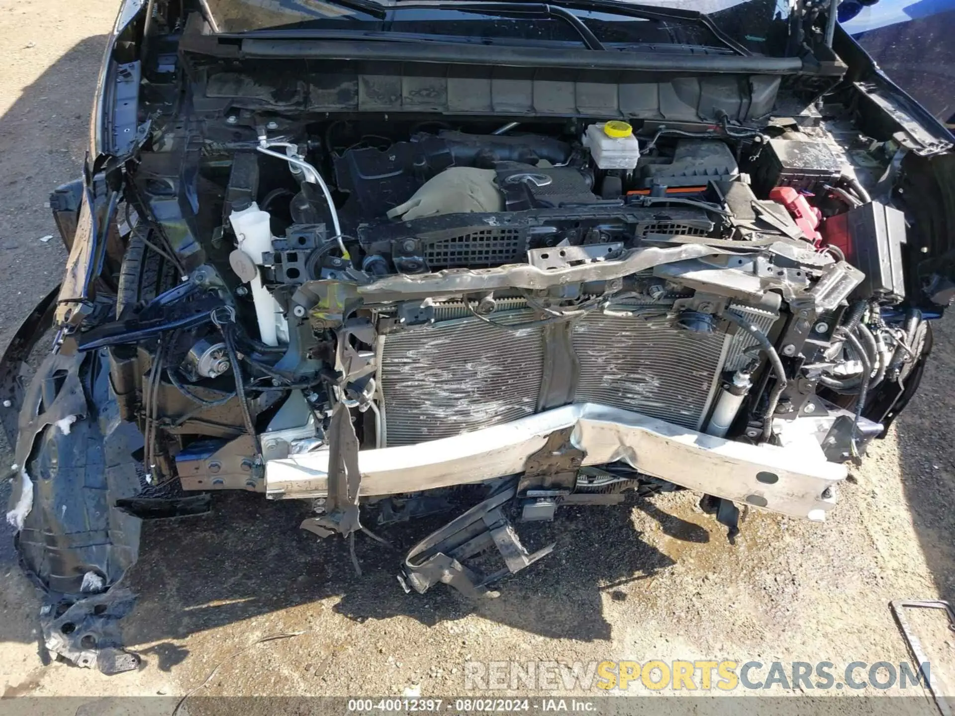 10 Photograph of a damaged car 5N1DL1GSXNC335760 INFINITI QX60 2022