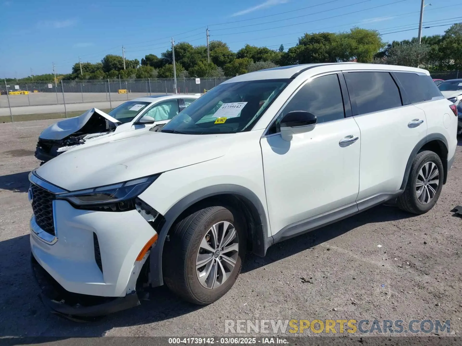 2 Photograph of a damaged car 5N1DL1ES0PC350192 INFINITI QX60 2023