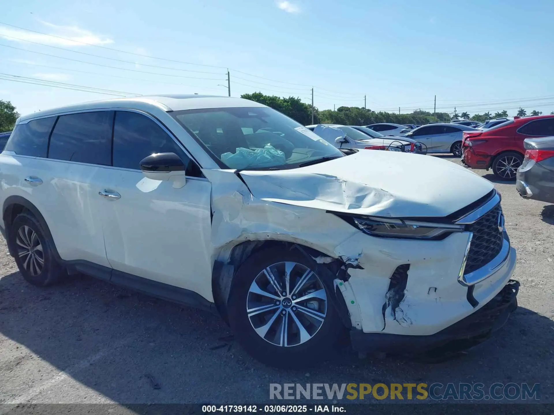 6 Photograph of a damaged car 5N1DL1ES0PC350192 INFINITI QX60 2023