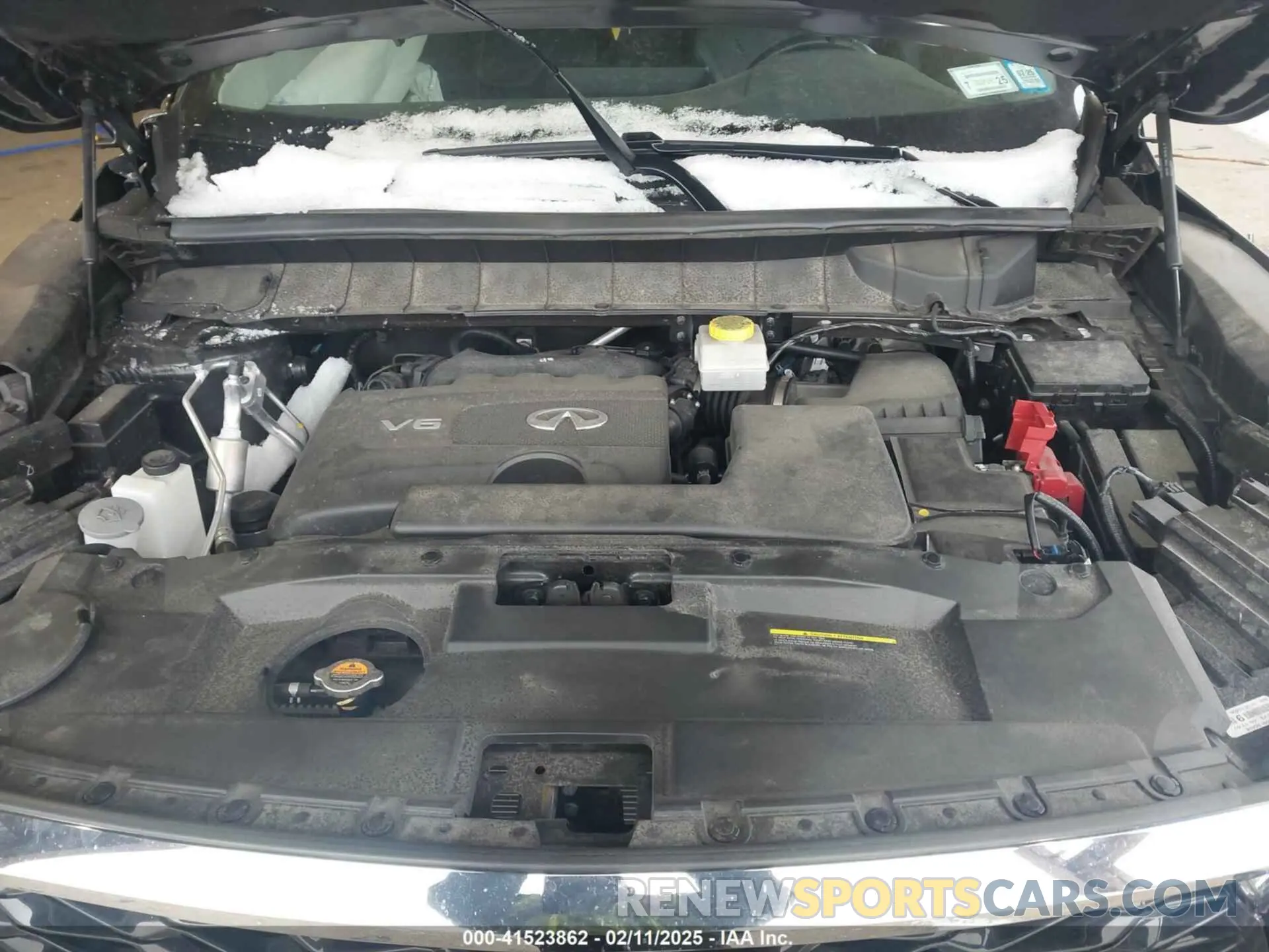 10 Photograph of a damaged car 5N1DL1ES1PC372797 INFINITI QX60 2023