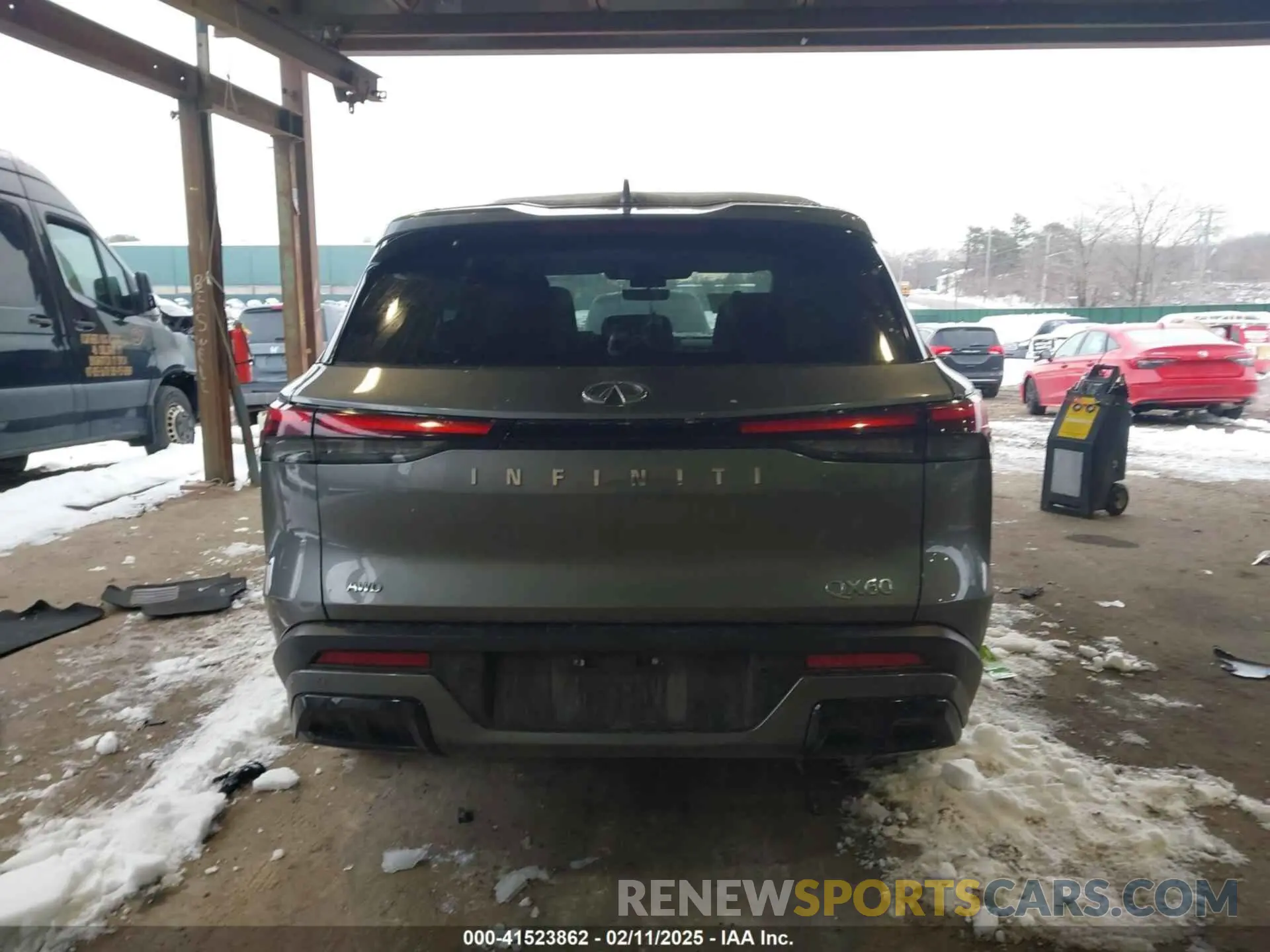 16 Photograph of a damaged car 5N1DL1ES1PC372797 INFINITI QX60 2023