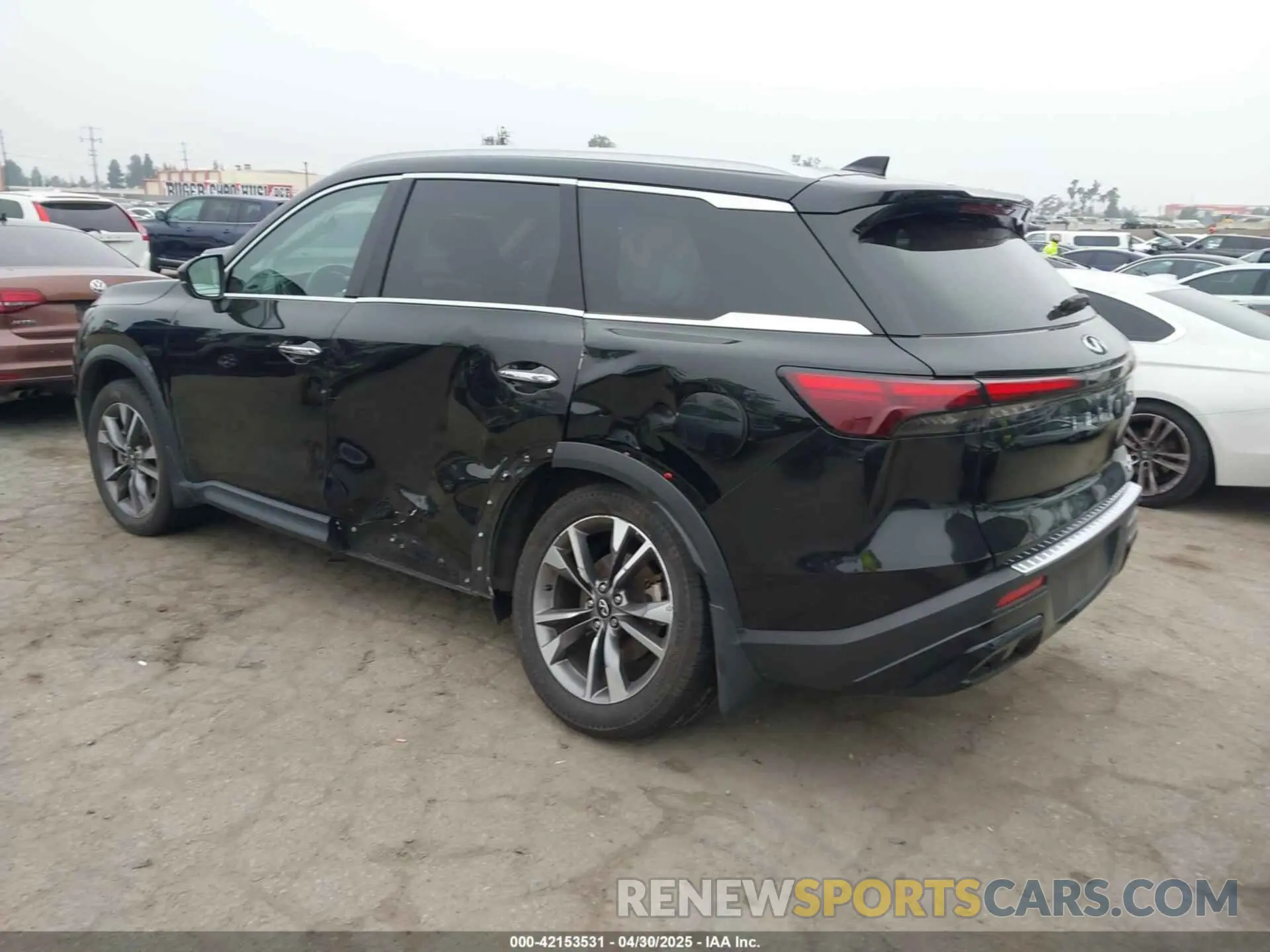3 Photograph of a damaged car 5N1DL1FR0PC330892 INFINITI QX60 2023