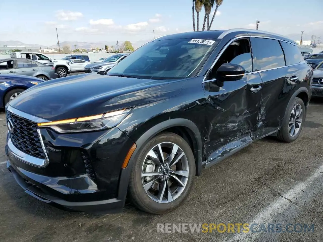 1 Photograph of a damaged car 5N1DL1FR0PC359194 INFINITI QX60 2023