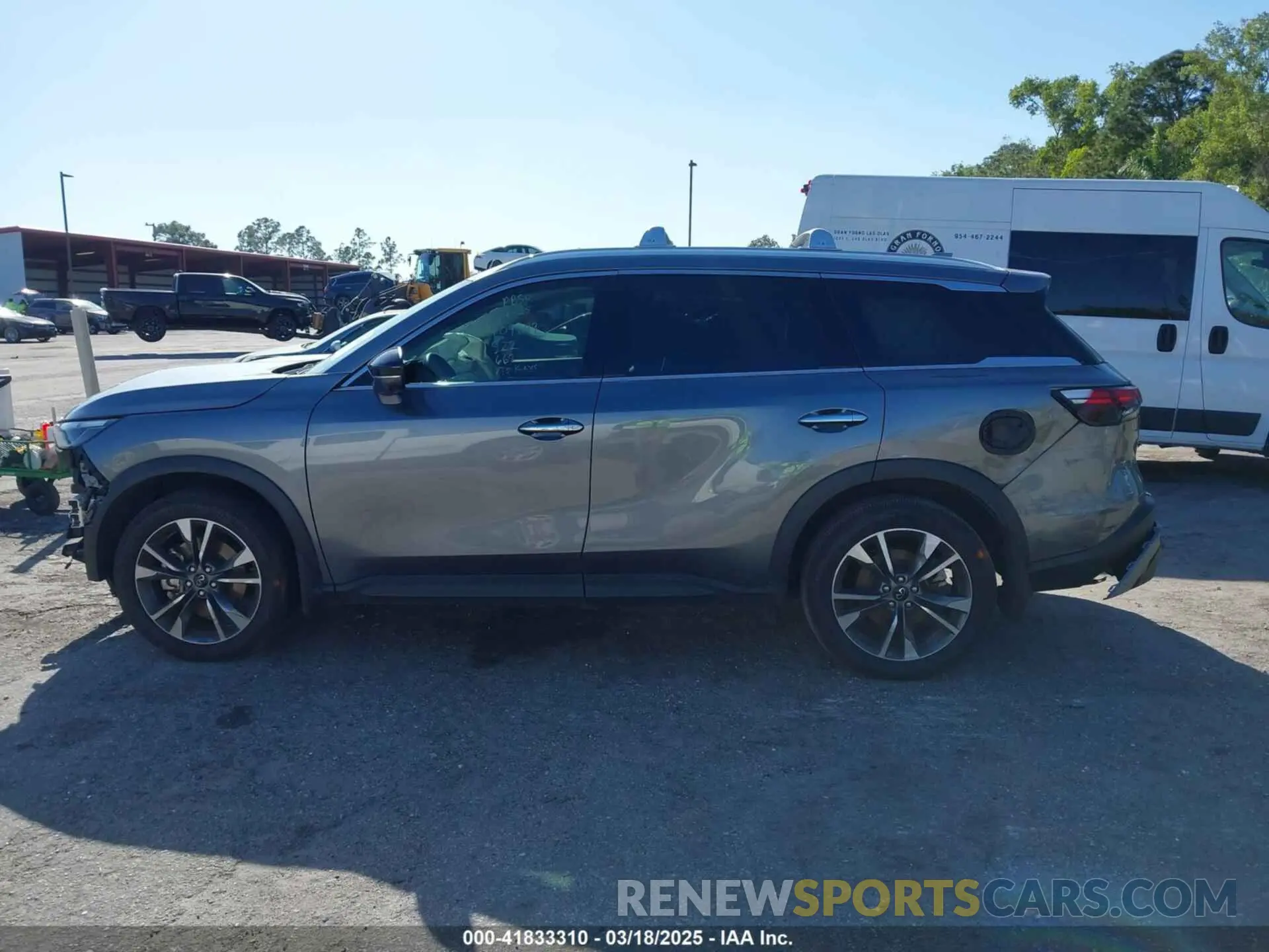 13 Photograph of a damaged car 5N1DL1FR1PC364789 INFINITI QX60 2023