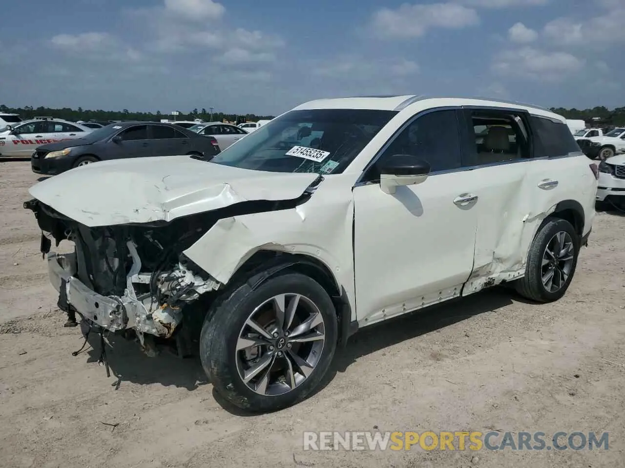 1 Photograph of a damaged car 5N1DL1FR4PC353091 INFINITI QX60 2023