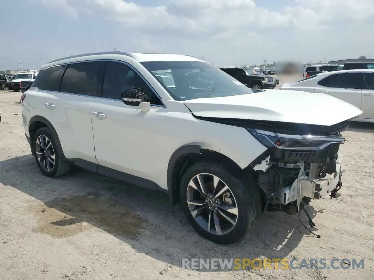 4 Photograph of a damaged car 5N1DL1FR4PC353091 INFINITI QX60 2023