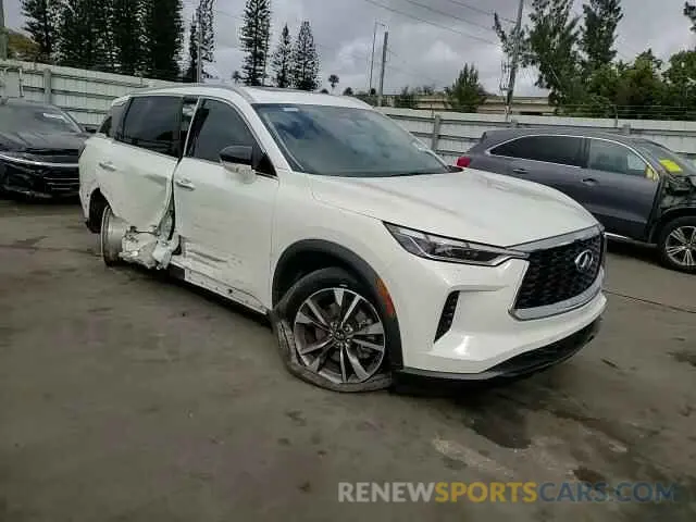 11 Photograph of a damaged car 5N1DL1FR5PC371860 INFINITI QX60 2023